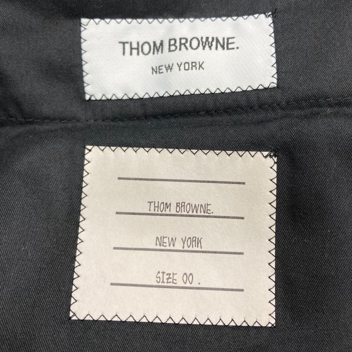 Thom Browne(トム・ブラウン) ウールストライプスラックスパンツ