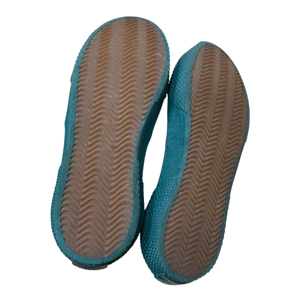 CELINE(セリーヌ) ローカットスニーカー ホワイト×グリーン