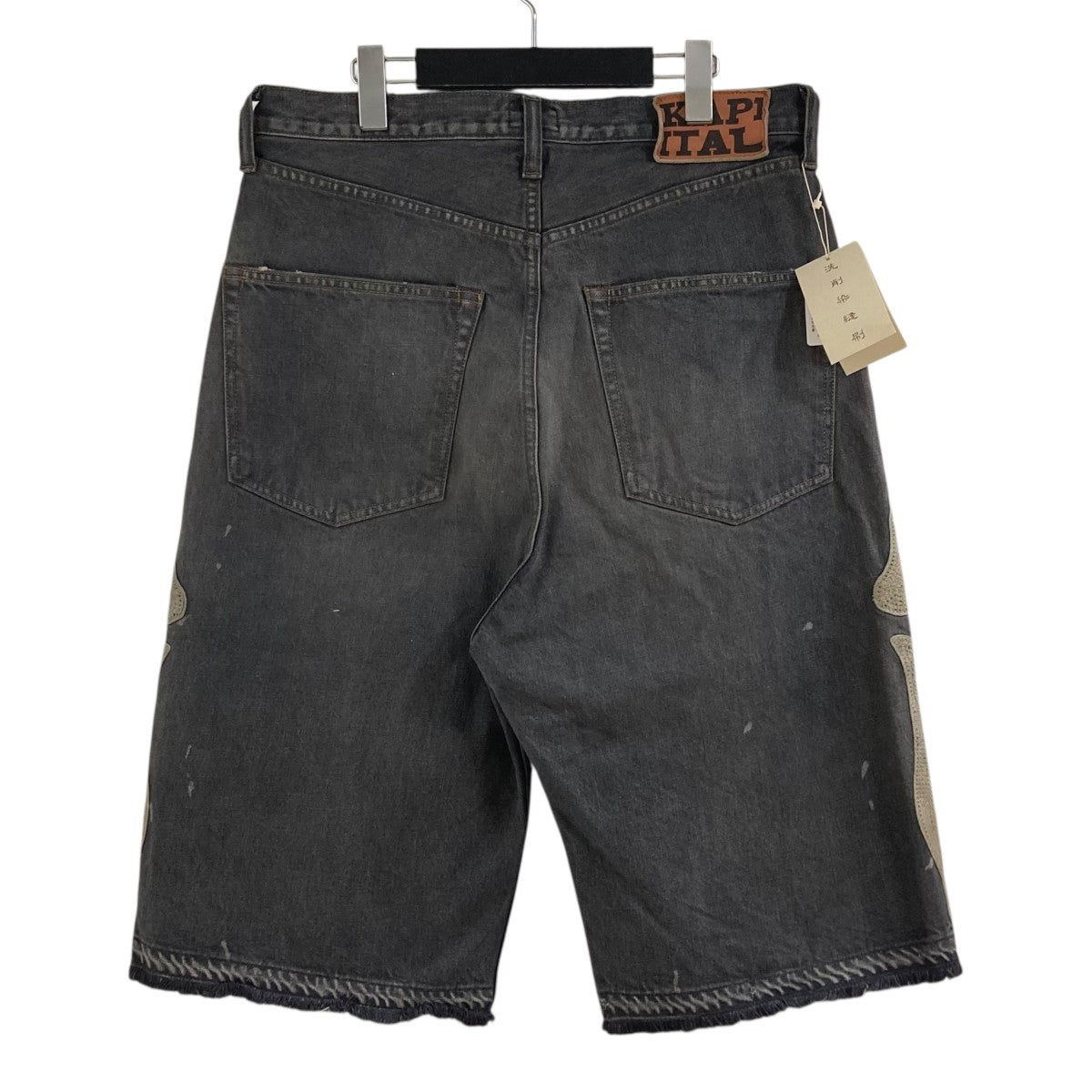 KAPITAL 14oz Denim 5P ShortsデニムボーンハーフパンツEK-1449SPA 古着・中古-4枚目のアイテム画像