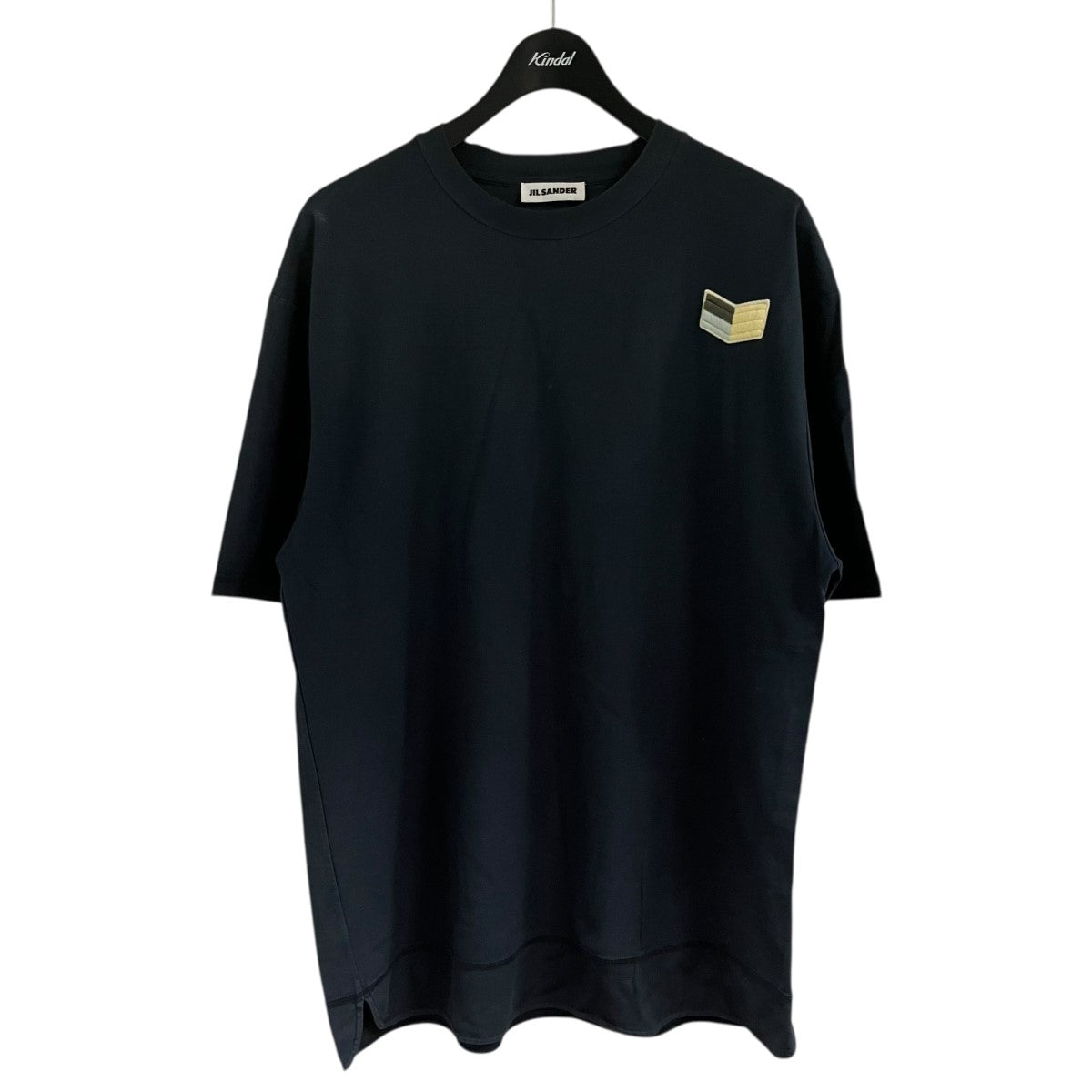 JIL SANDER エンブロイダリーエンブレムTシャツ 古着・中古-1枚目のアイテム画像