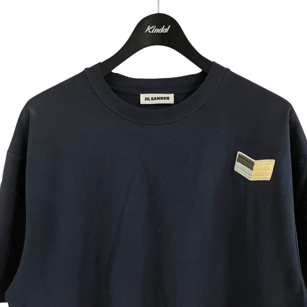 JIL SANDER エンブロイダリーエンブレムTシャツ 古着・中古-2枚目のアイテム画像