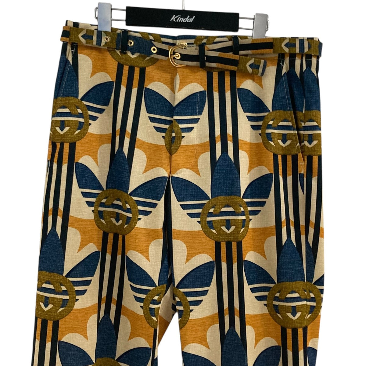 adidas(アディダス) 70s- デサント製 フレアトラックパンツ