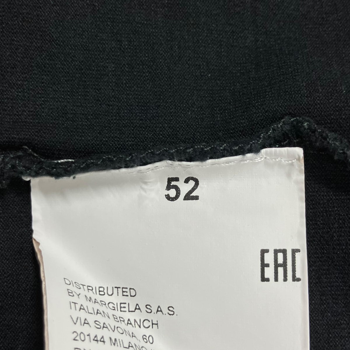 Maison Margiela ロゴTシャツ 古着・中古-6枚目のアイテム画像