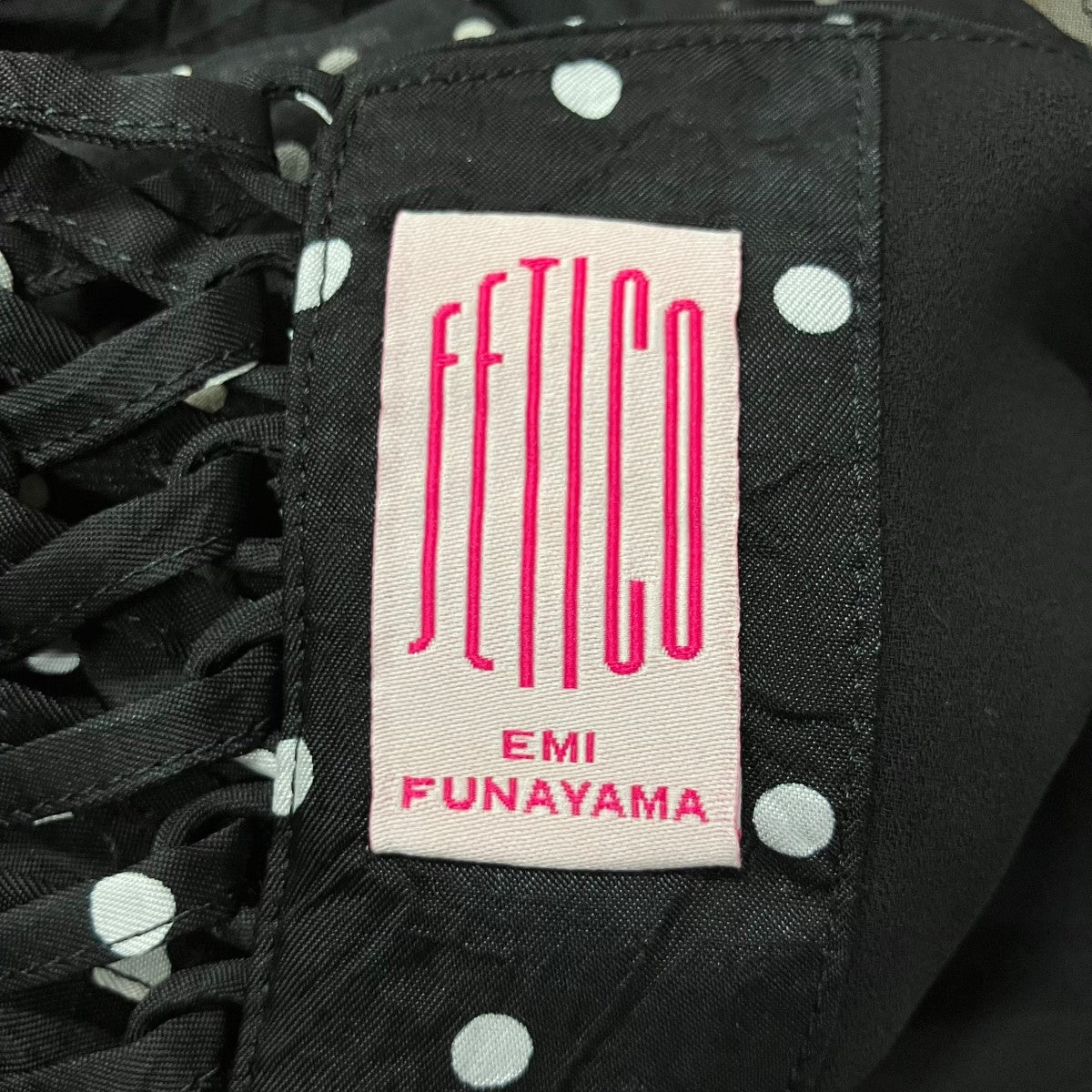 FETICO パフスリーブブラウス 古着・中古-5枚目のアイテム画像