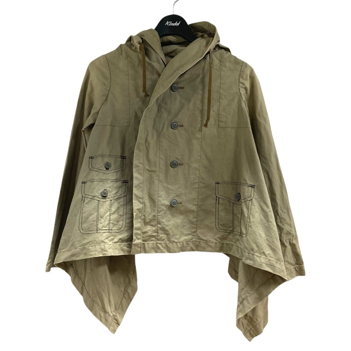 COMME des GARCONS フーデッドデザインジャケットGD-B005 古着・中古-1枚目のアイテム画像