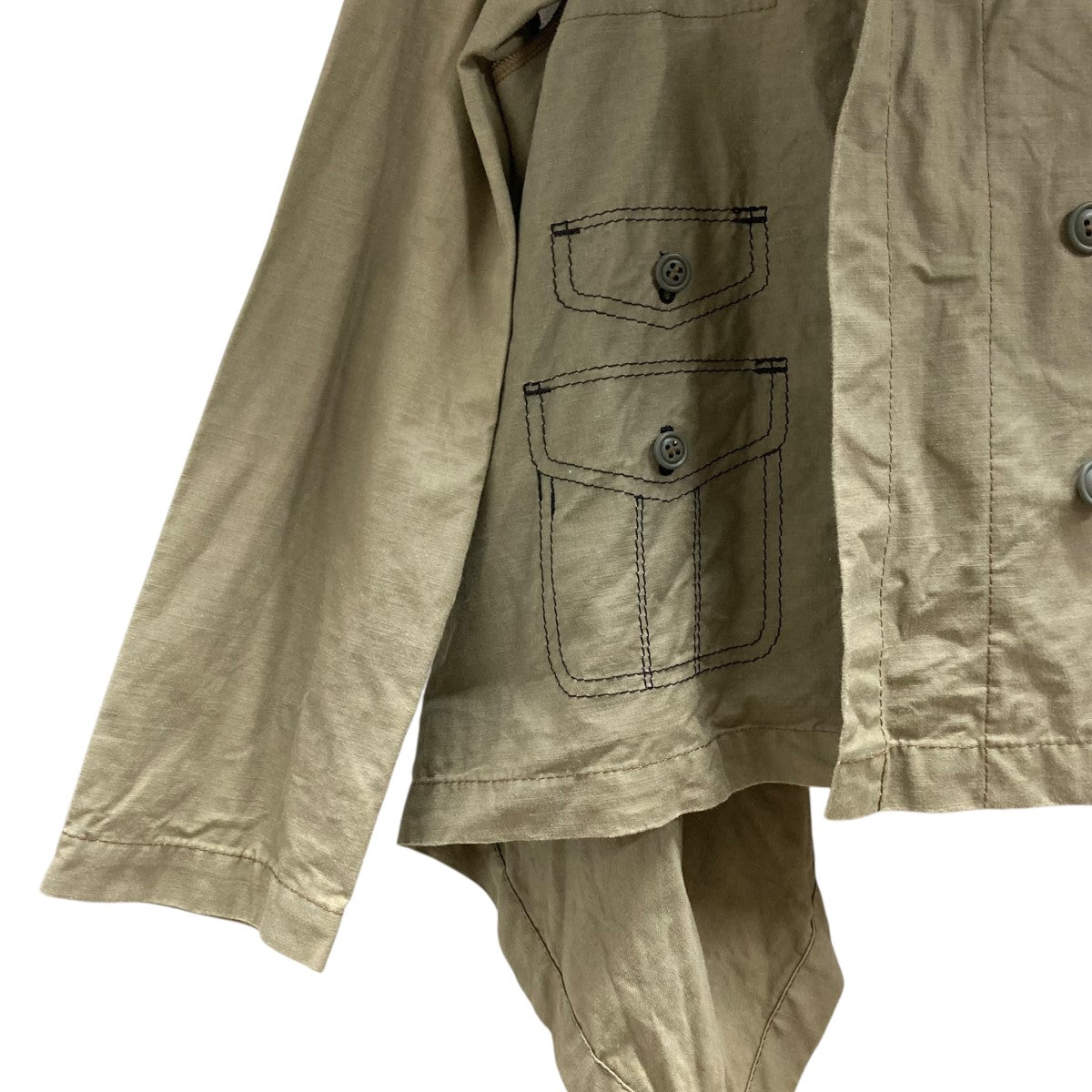 COMME des GARCONS フーデッドデザインジャケットGD-B005 古着・中古-3枚目のアイテム画像