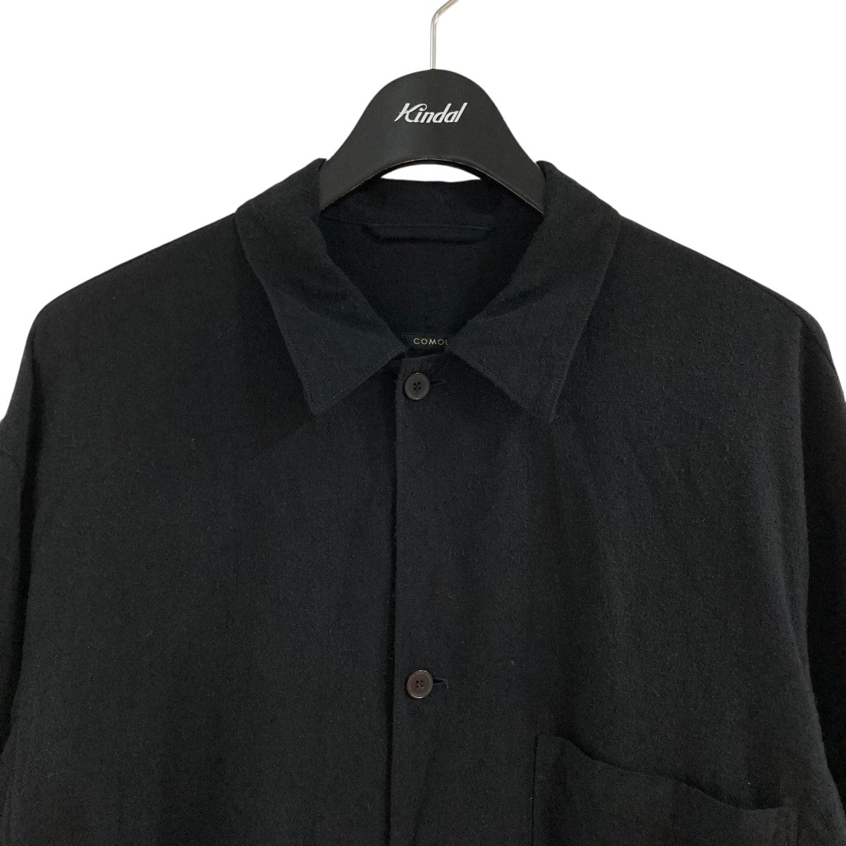 COMOLI(コモリ) シルクノイル シャツジャケット Z01-01027