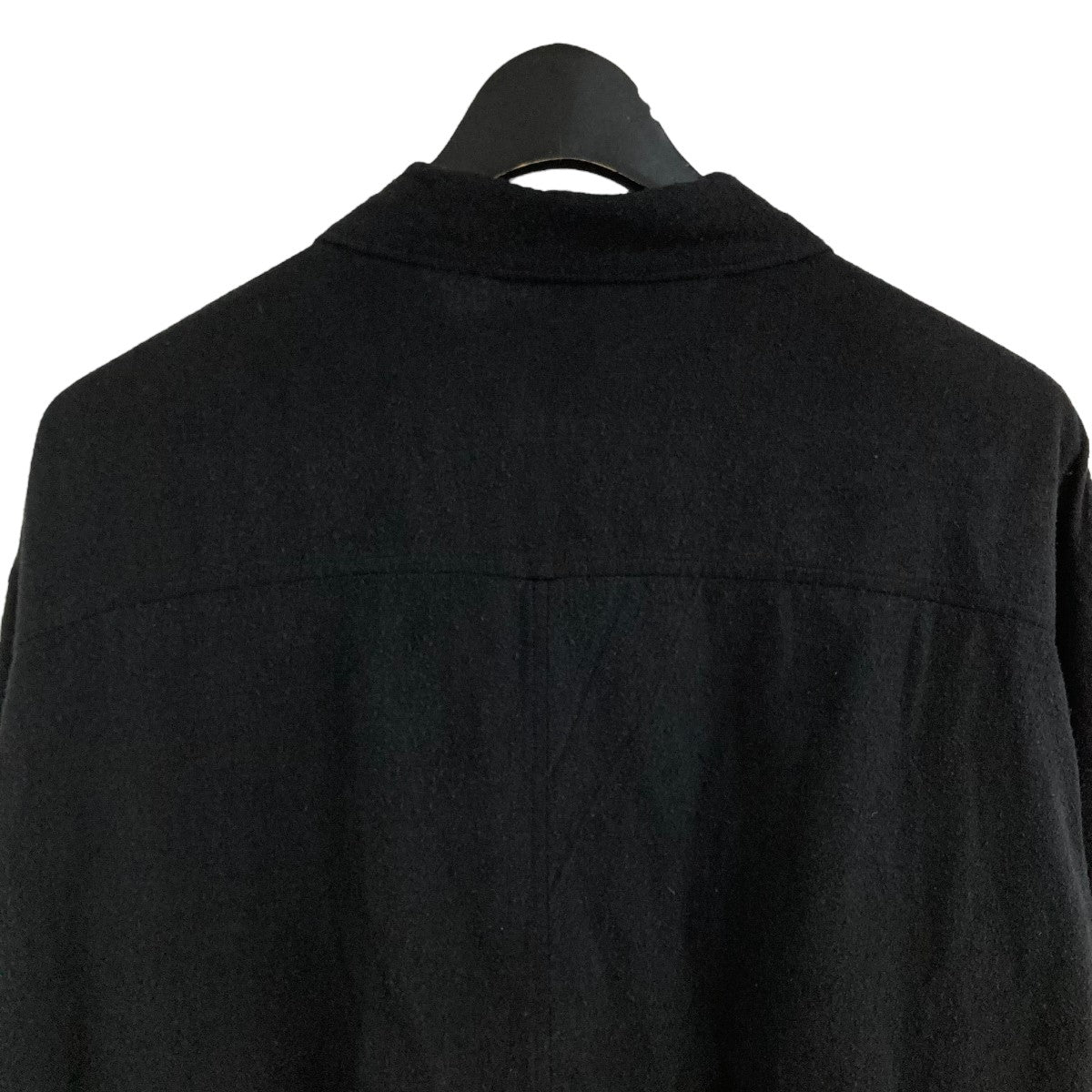 COMOLI(コモリ) シルクノイル シャツジャケット Z01-01027 ブラック