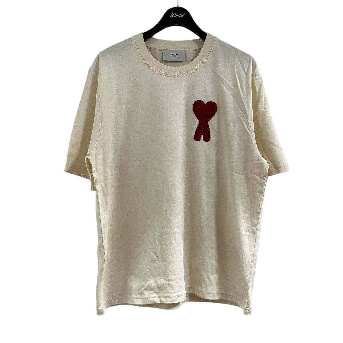 AMI Alexandre Mattiussi ハートロゴＴシャツ 古着・中古-1枚目のアイテム画像