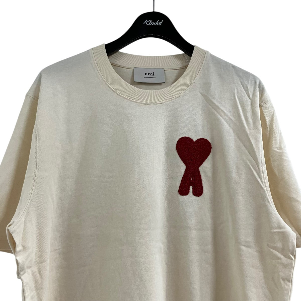 AMI Alexandre Mattiussi ハートロゴＴシャツ 古着・中古-2枚目のアイテム画像
