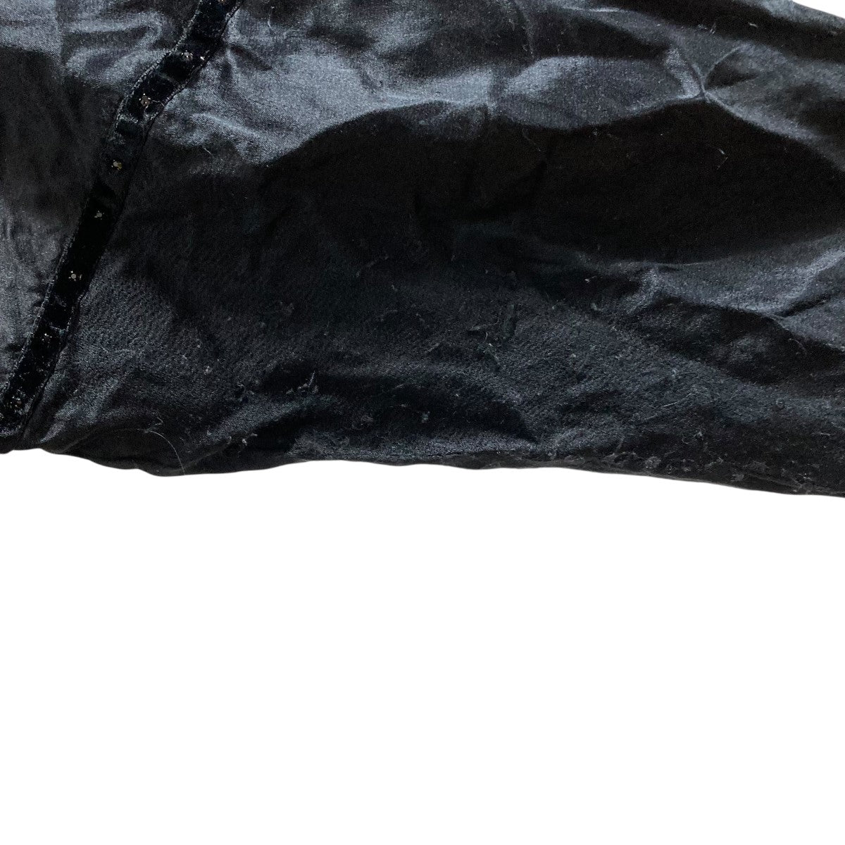 Saint Laurent Paris 80sサテンテディジャケット 古着・中古-4枚目のアイテム画像
