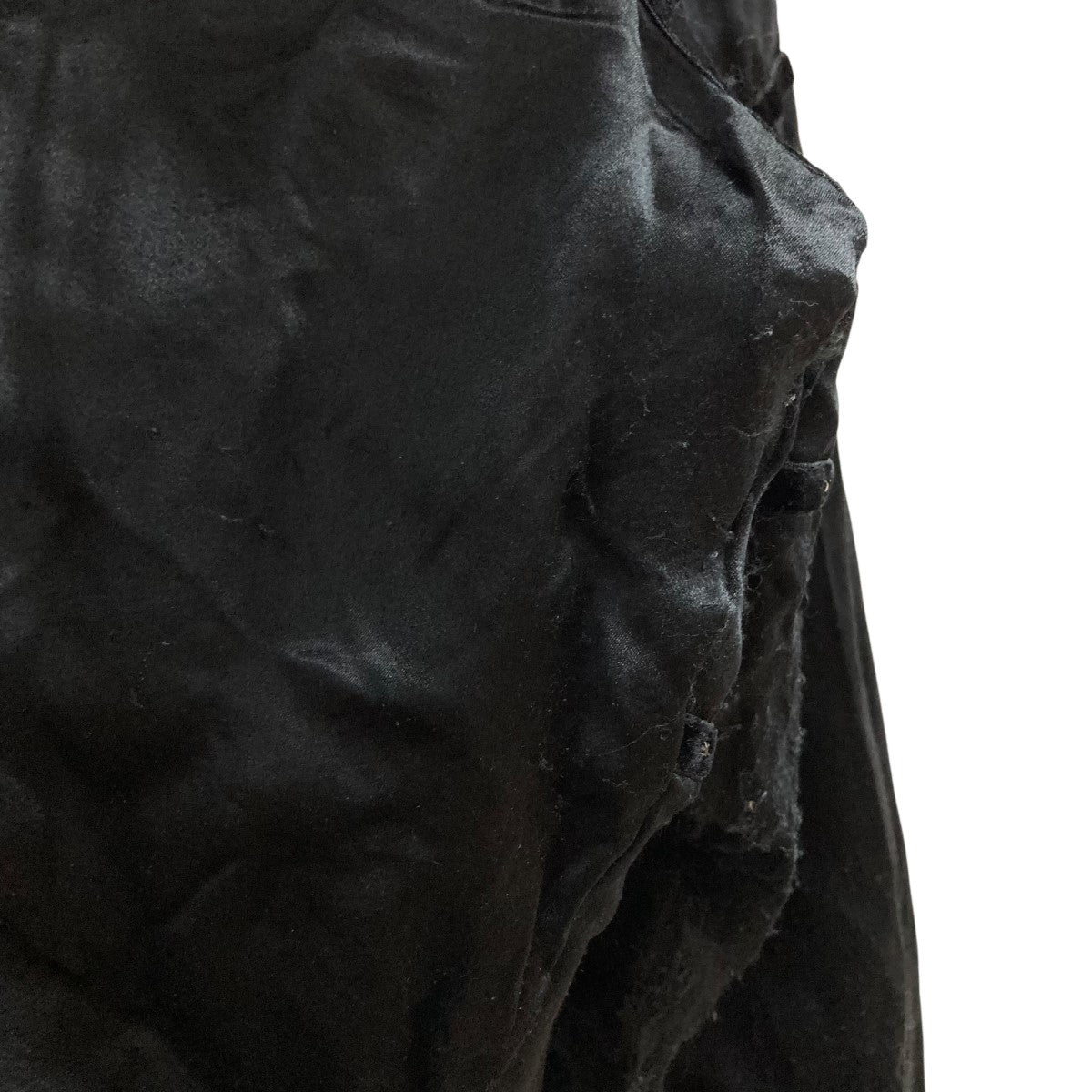 Saint Laurent Paris 80sサテンテディジャケット 古着・中古-8枚目のアイテム画像