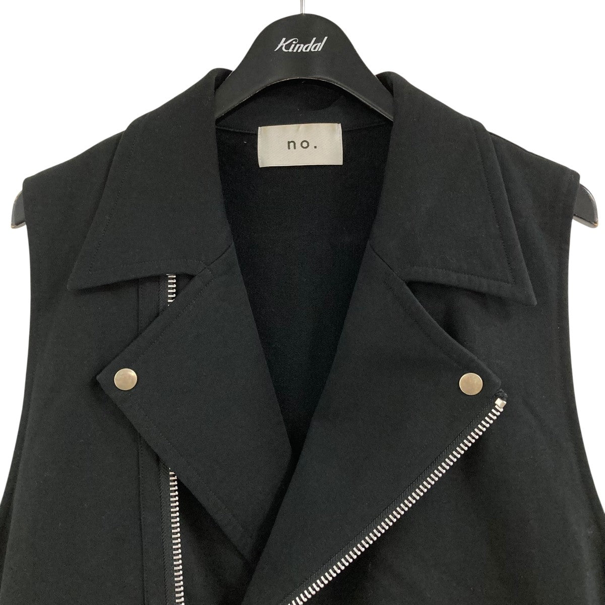 NUMBER (N)INE(ナンバーナイン) スウェットライダースベスト 23-SP-VT