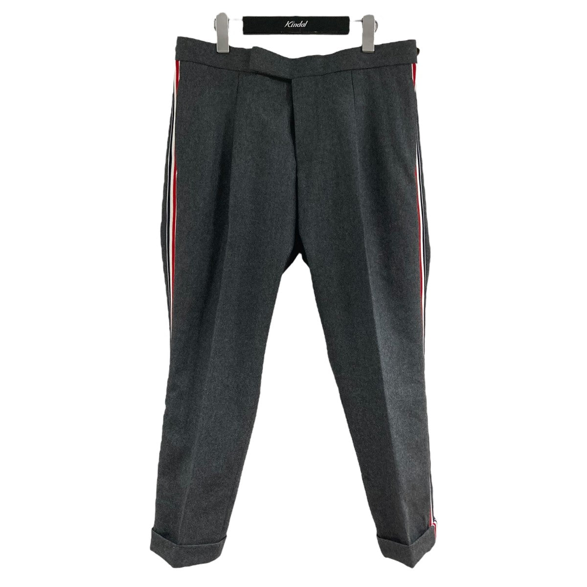 THOM BROWNE.　スラックスパンツ　ウールパンツ　グレー　サイズ1 THOM BROWNE. スラックスパンツ ウールパンツ グレー サイズ1