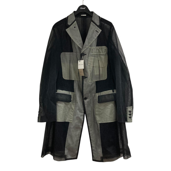 コムデギャルソンオムプリュス 25SS チュールコート コムデギャルソンオムプリュス 25ssチュールジャケット - メルカリ