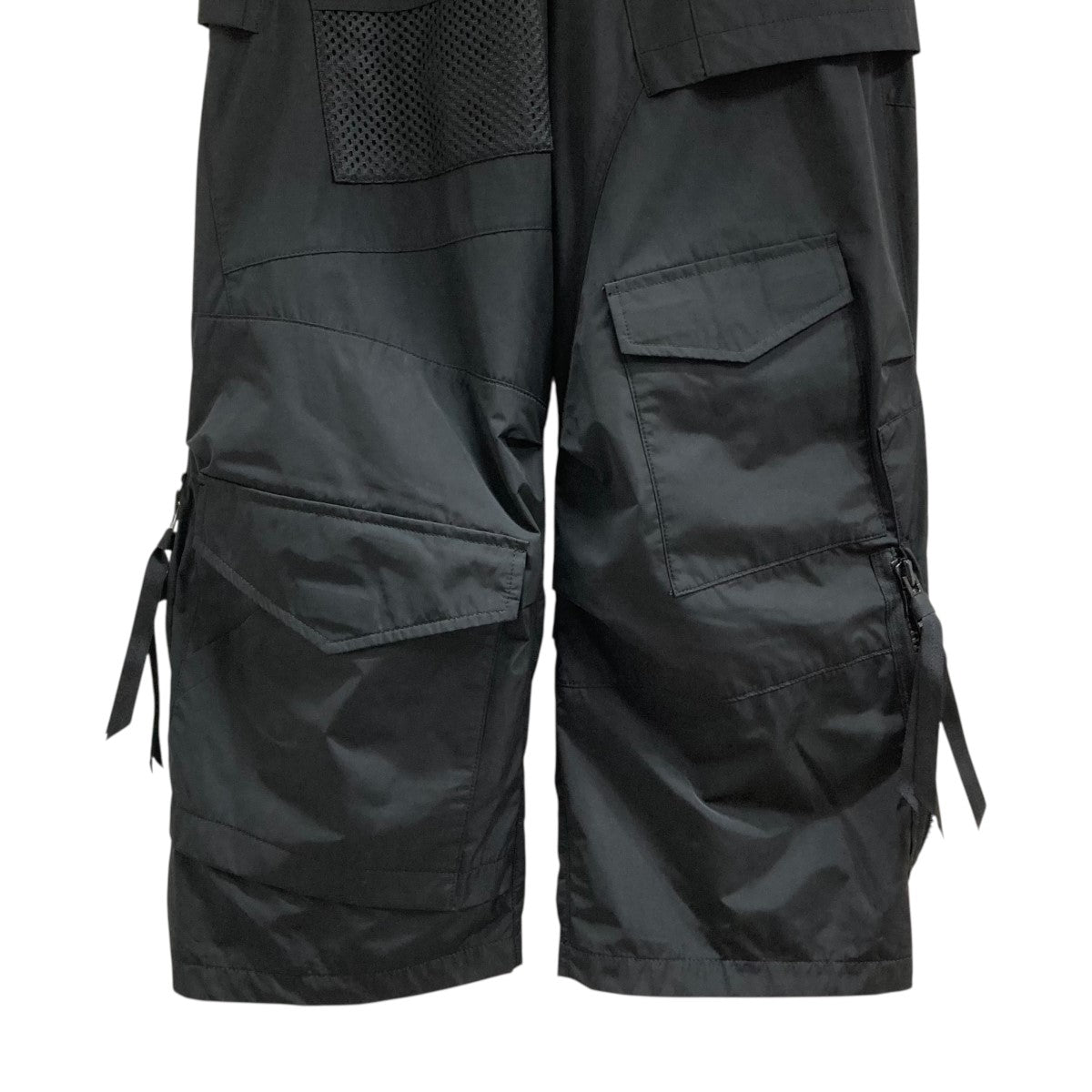 ジュンヤワタナベ コムデギャルソンASYMMETRIC CARGO PANTS Junya Watanabe MAN strap-detail Asymmetric Cargo Trousers