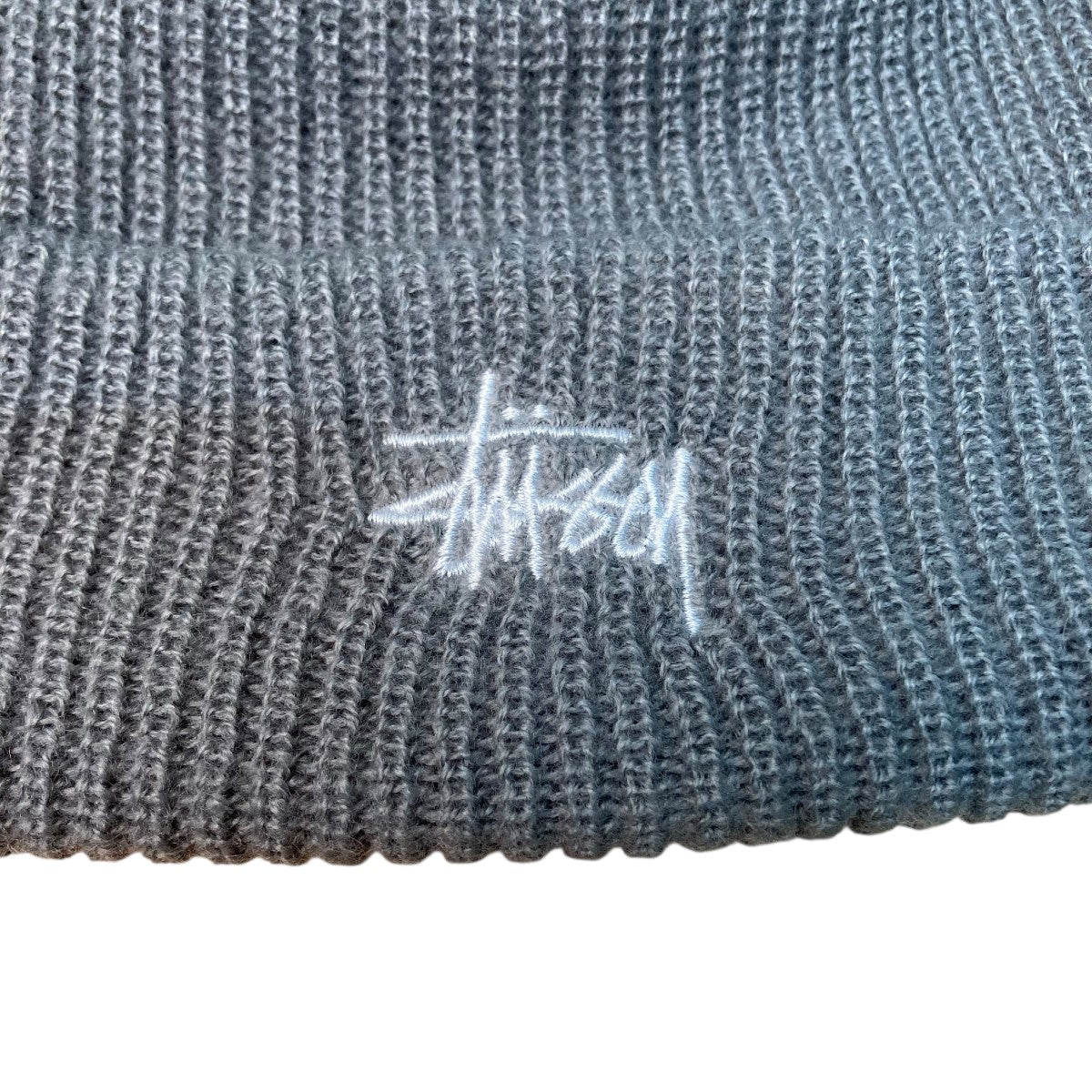 stussy(ステューシー) ニット帽 132878 グレー サイズ -｜【公式
