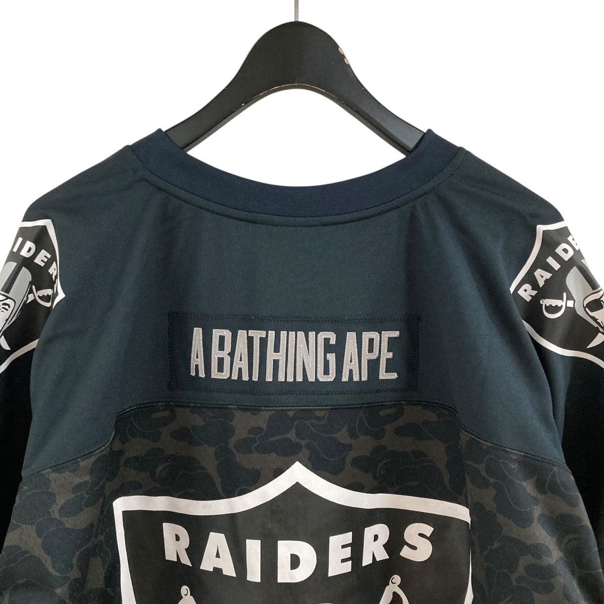 APEゲームシャツ AAPE A BATHING APE BAPE ベースボールシャツ ロゴ ゲームシャツ