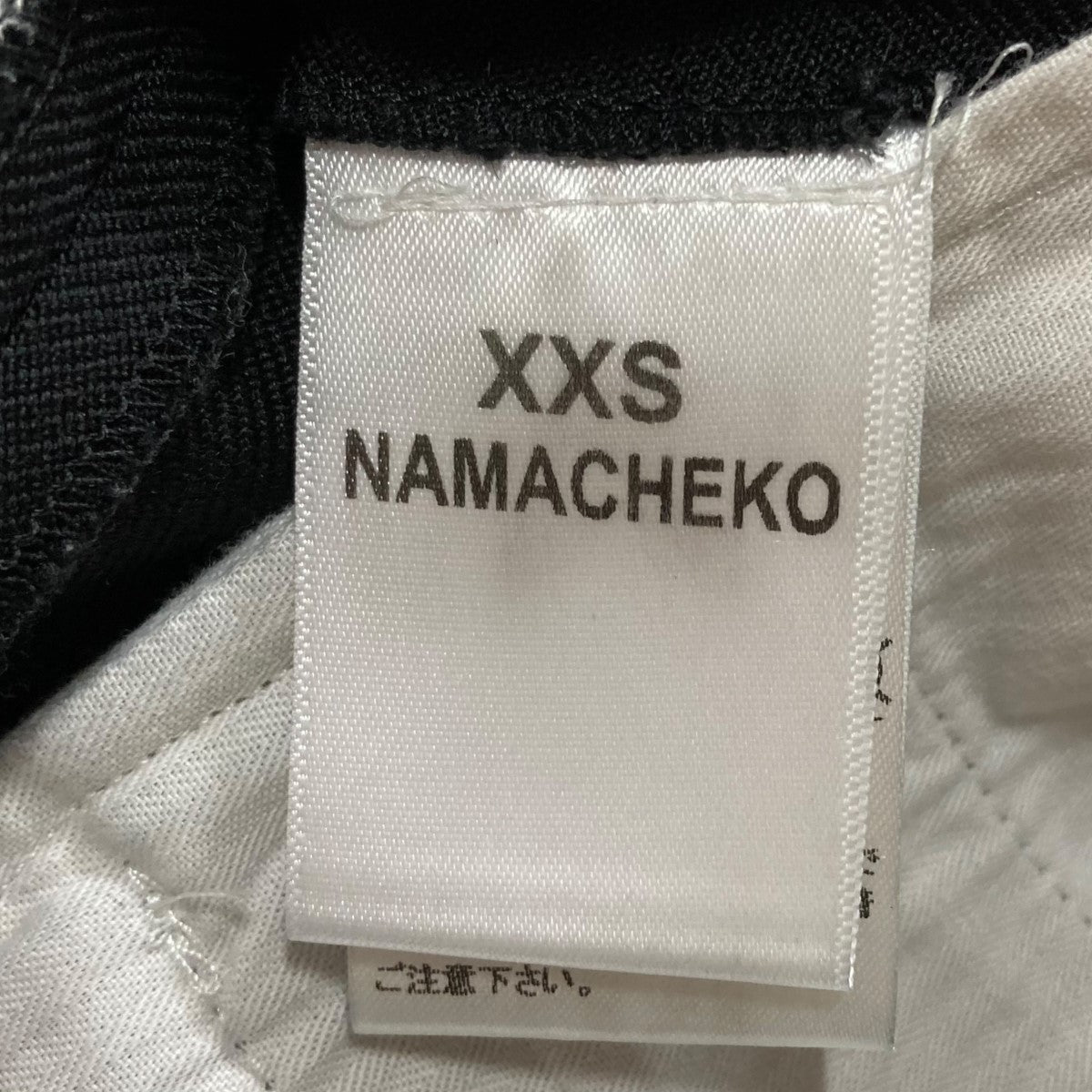 NAMACHEKO(ナマチェコ) ハーフパンツ NS22 505-BLACK ブラック サイズ