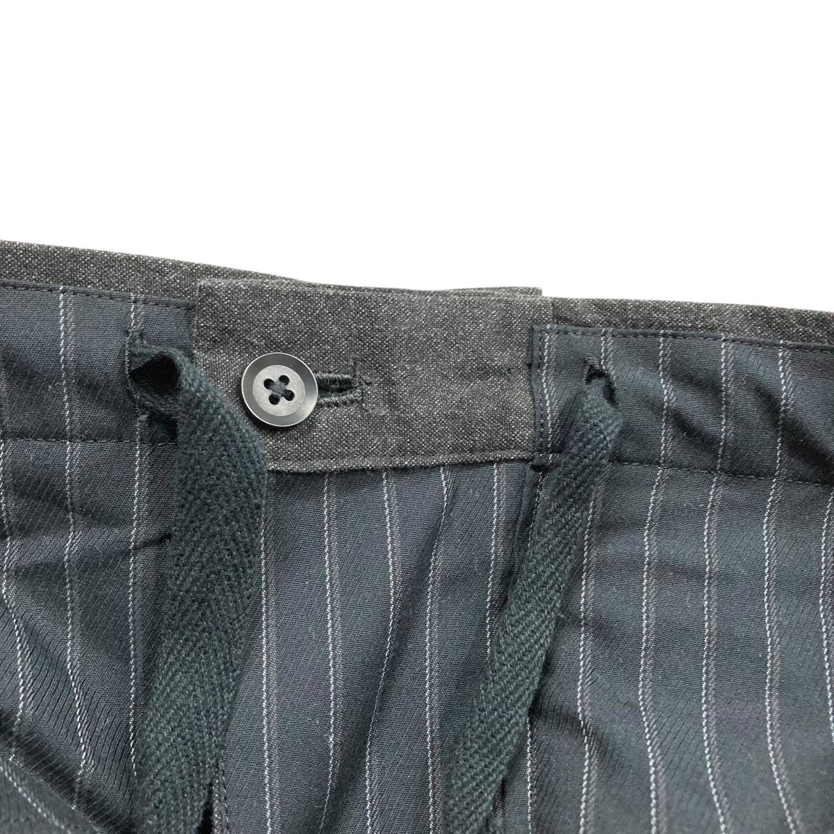ワイズフォーメン Y'S for men デニム2タックパンツ 2023AW Y'S for men(ワイズフォーメン) タックパンツ MJ-P06-805 グレー