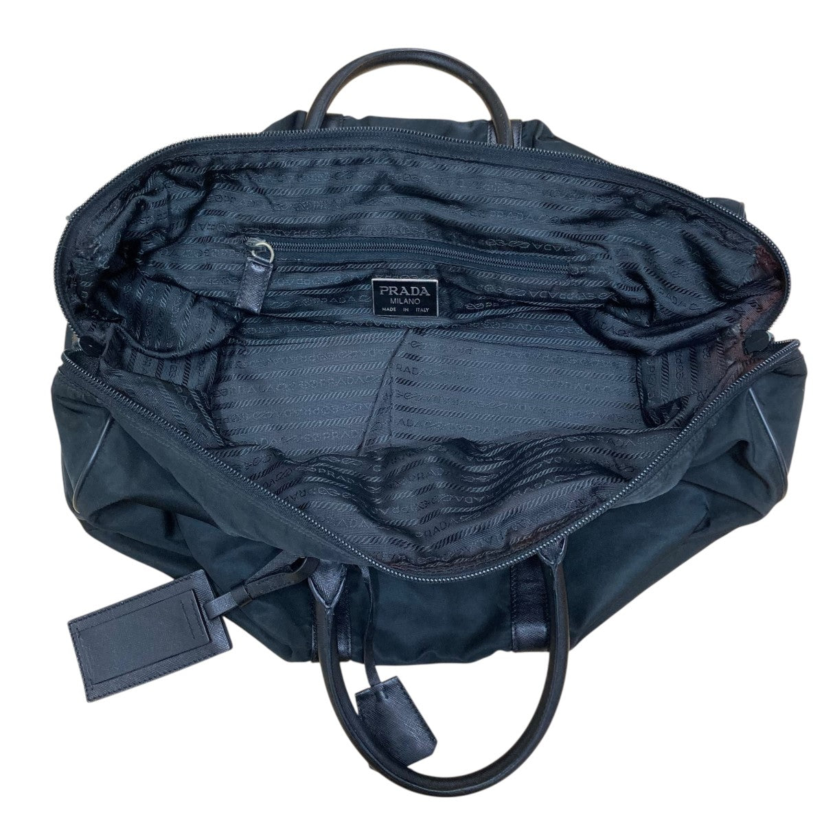 【新品未使用】プラダ　ナイロンボストンバッグ PRADA(プラダ) / ボストンバッグ/ナイロン/BLK// | 中古品の販売