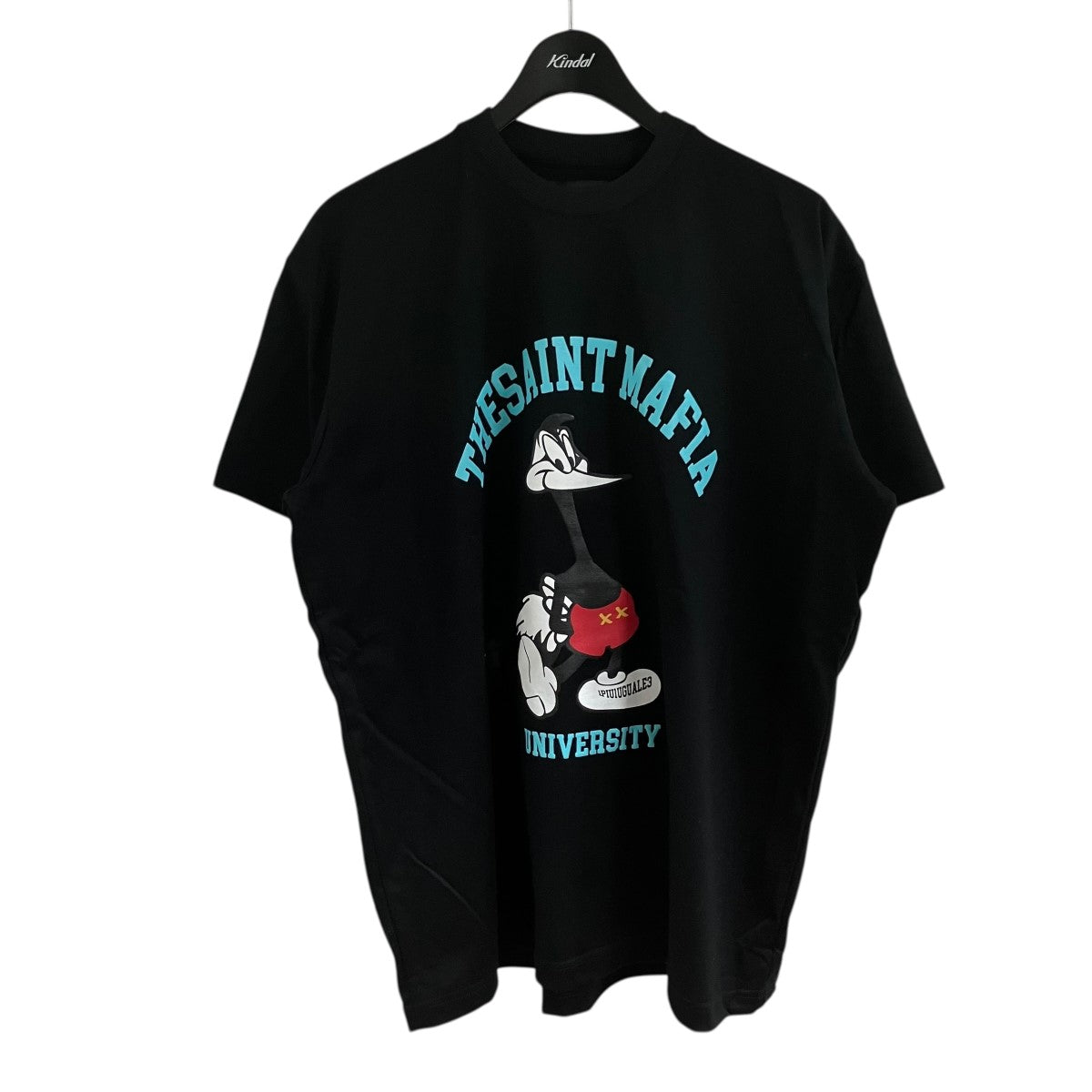 1piu1uguale3 カレッジプリントTシャツ 古着・中古-1枚目のアイテム画像