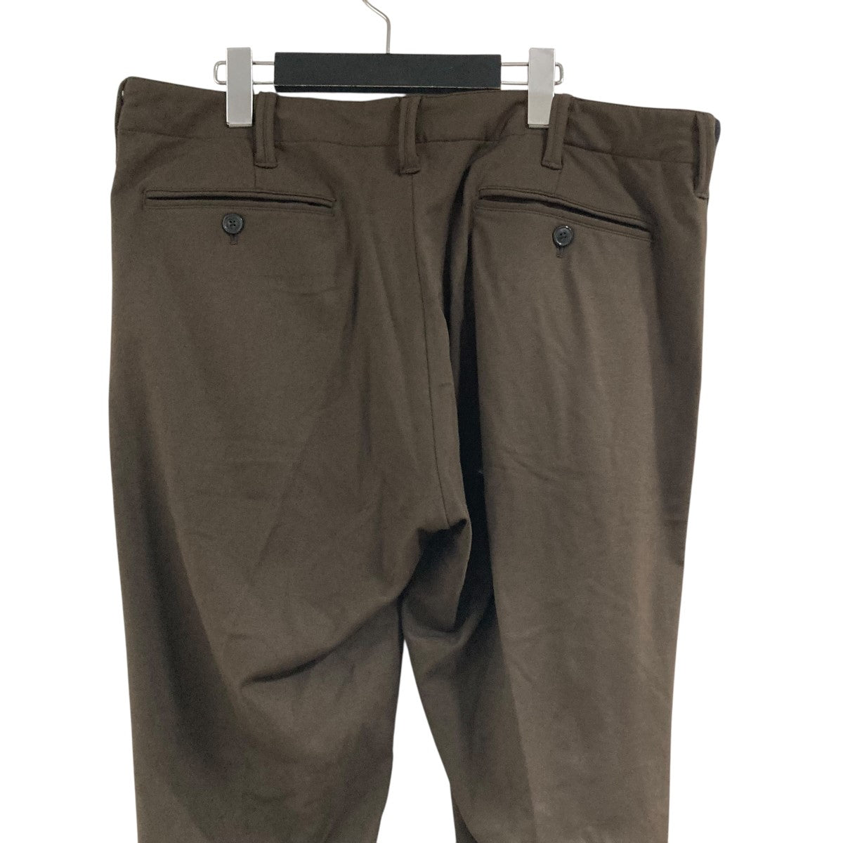 【未使用】1PIU1UGUALE3 リブテーパードスラックスパンツ サイズ6 1piu1uguale3(ウノピゥウノウグァーレトレ) リブテーパード