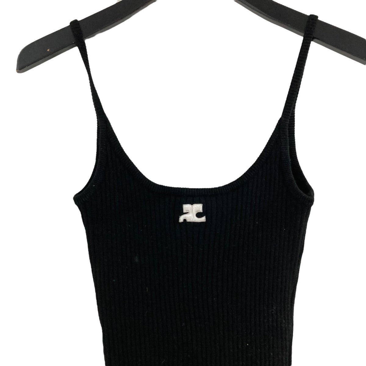courreges(クレージュ) ロゴリブキャミソール 8669-343-0086