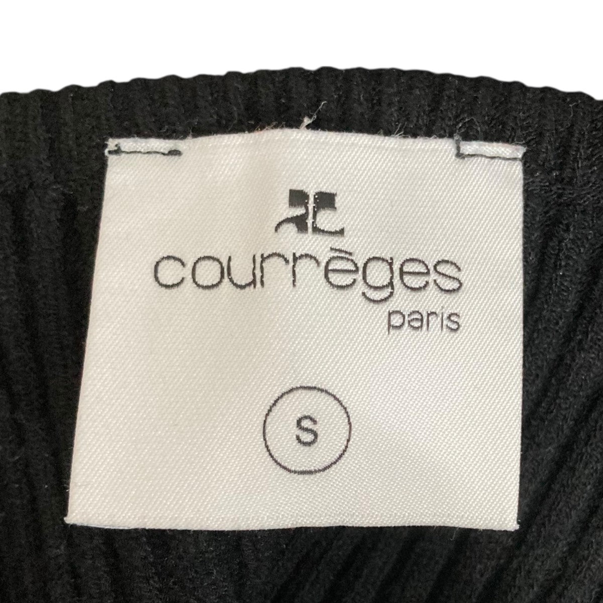 courreges(クレージュ) ロゴリブキャミソール 8669-343-0086