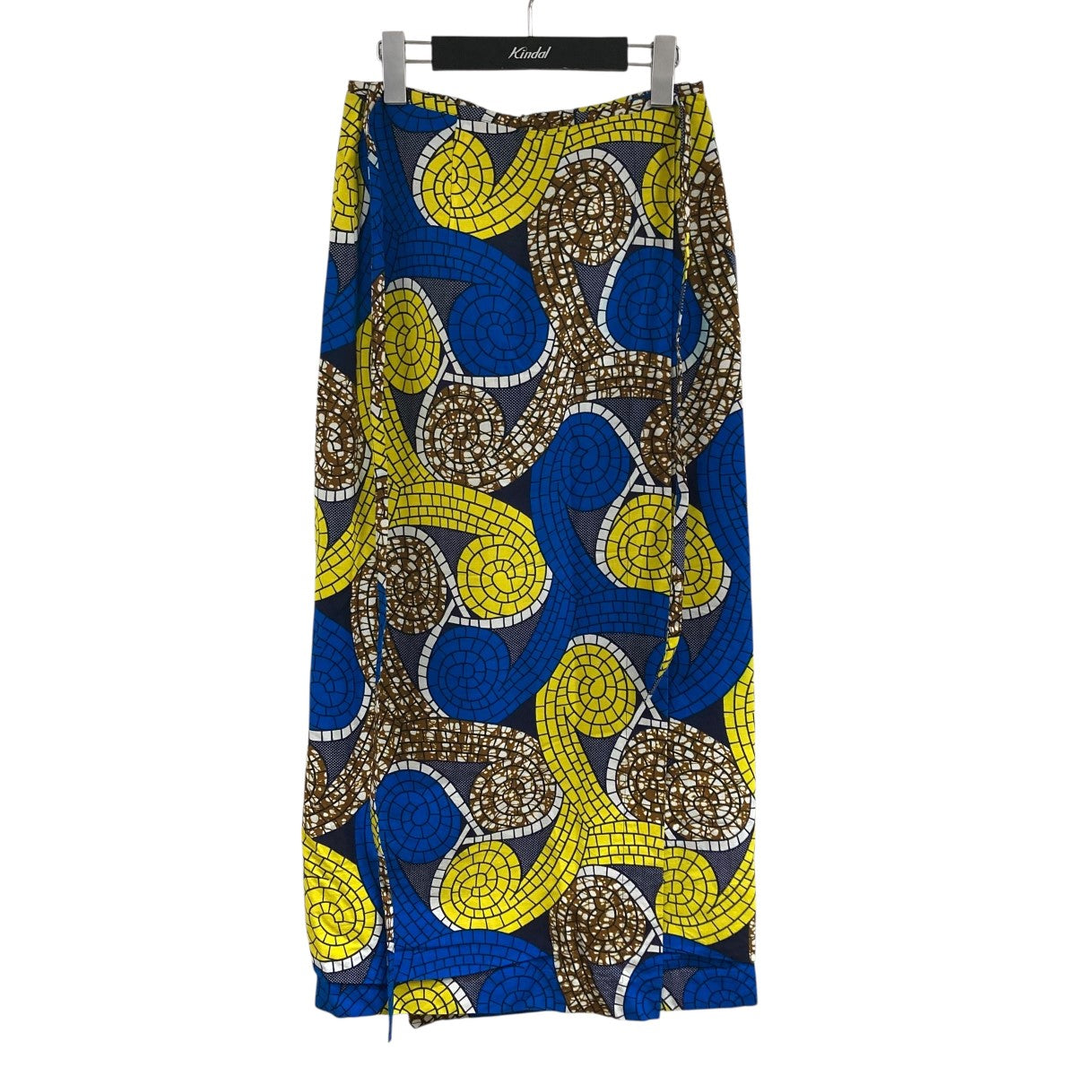 INSCRIRE(アンスクリア) グラフィックロング巻きスカート I21SS-SK28