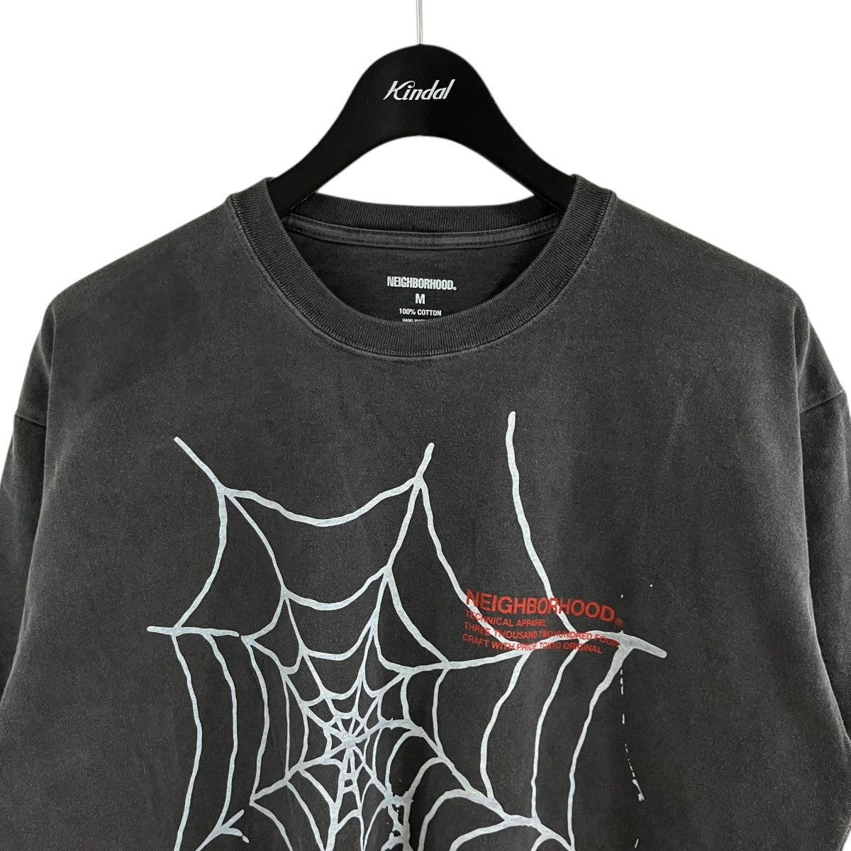 NEIGHBORHOOD スパイダーウェブプリントＴシャツ 古着・中古-2枚目のアイテム画像