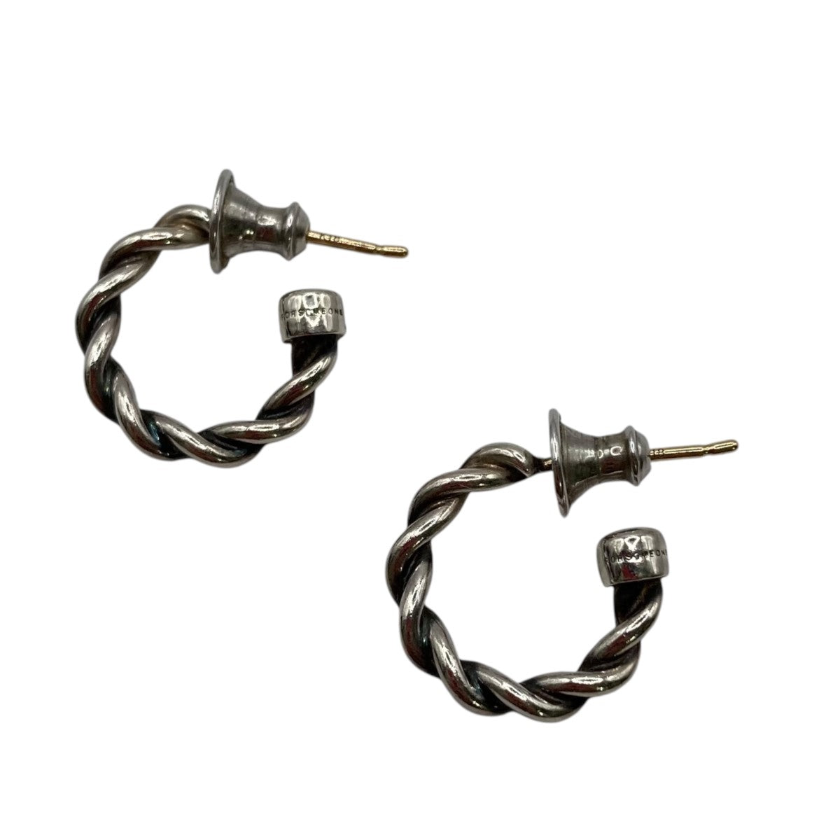 ツイストフープピアス