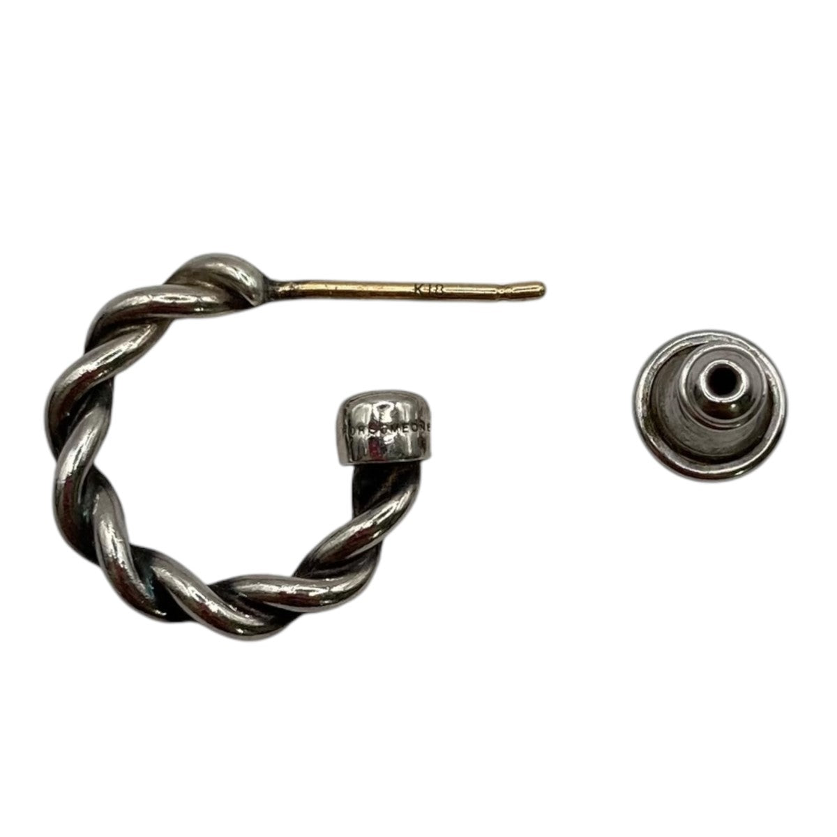 ツイストフープピアス