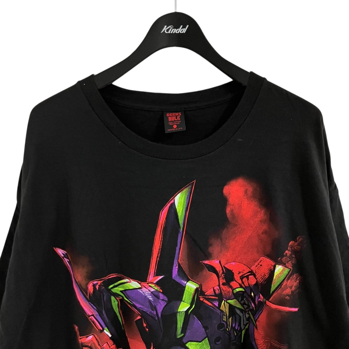 GEEKS RULE エヴァンゲリヲン Tシャツ 古着・中古-2枚目のアイテム画像