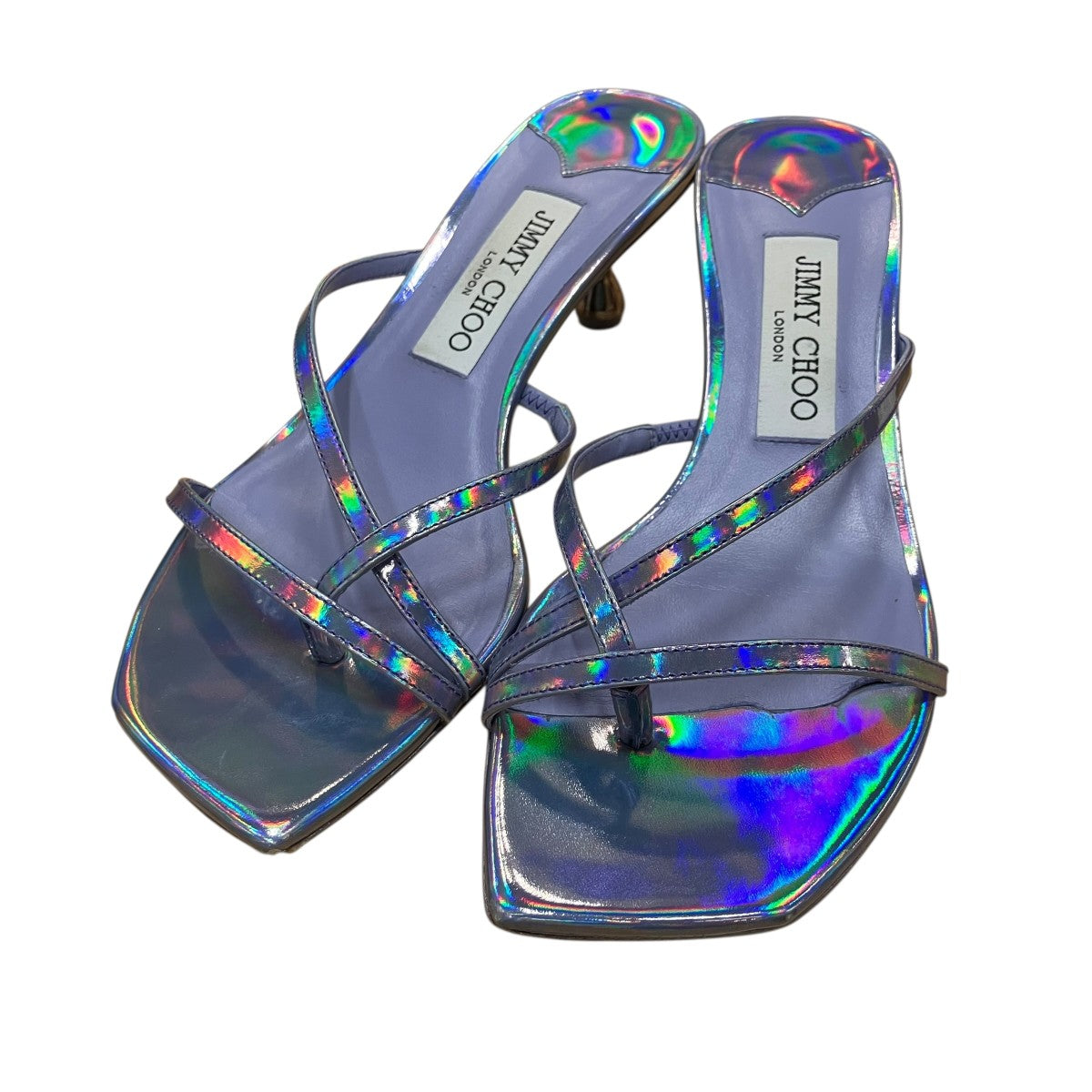 JIMMY CHOO ヒールサンダル 古着・中古-1枚目のアイテム画像