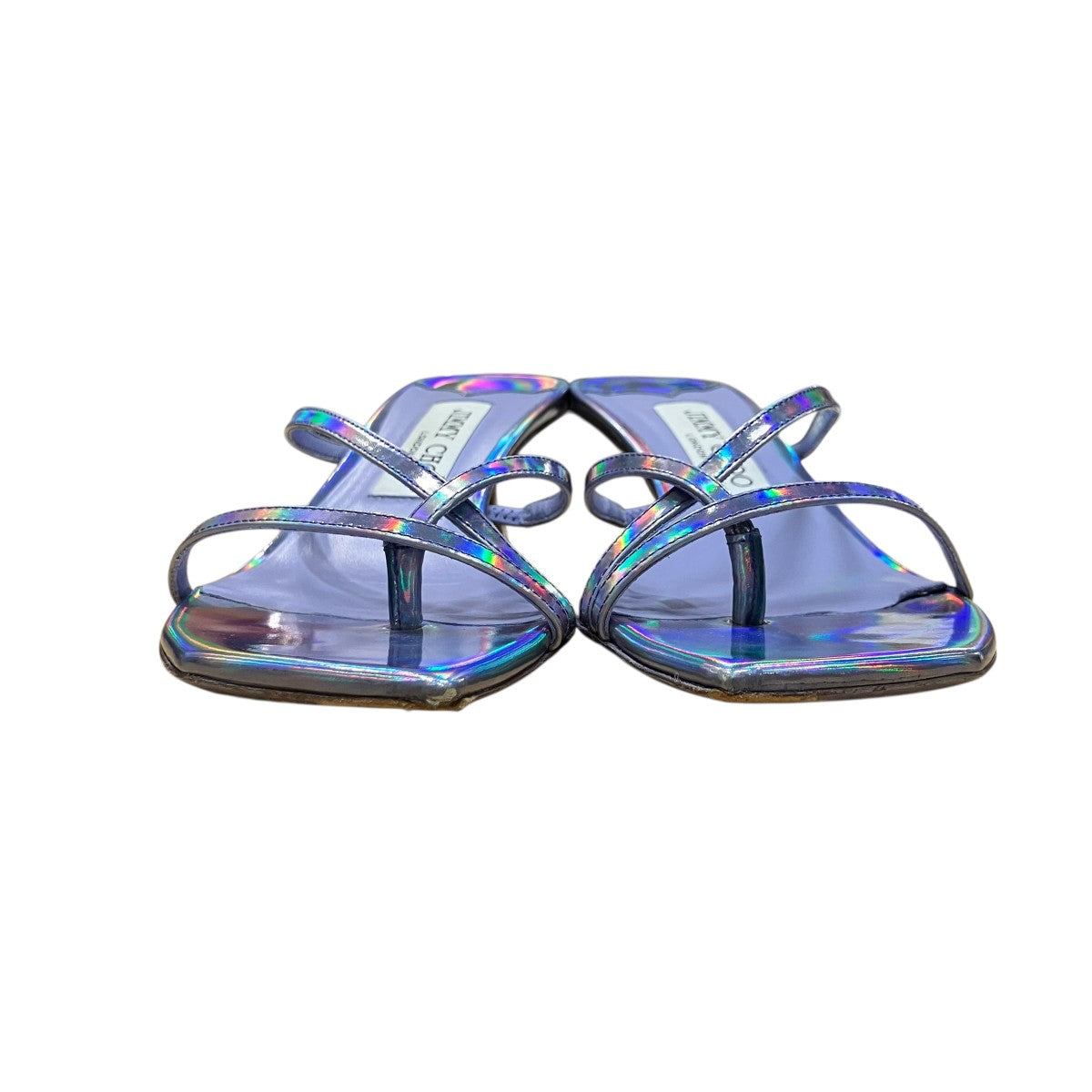 JIMMY CHOO ヒールサンダル 古着・中古-2枚目のアイテム画像