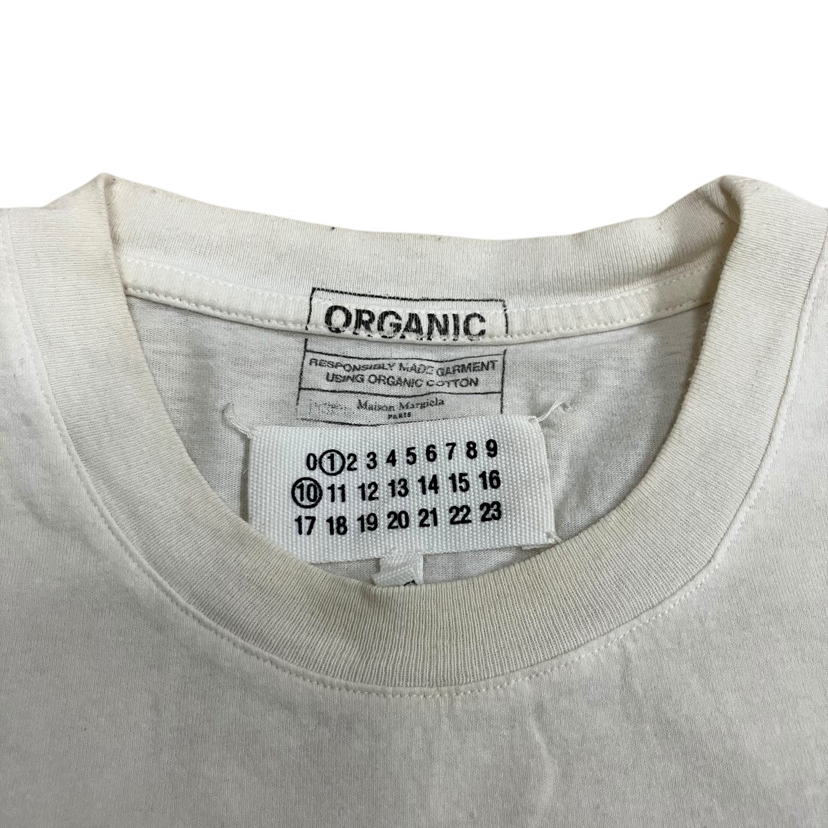 Maison Margiela オーガニックジャージーTシャツ 古着・中古-7枚目のアイテム画像