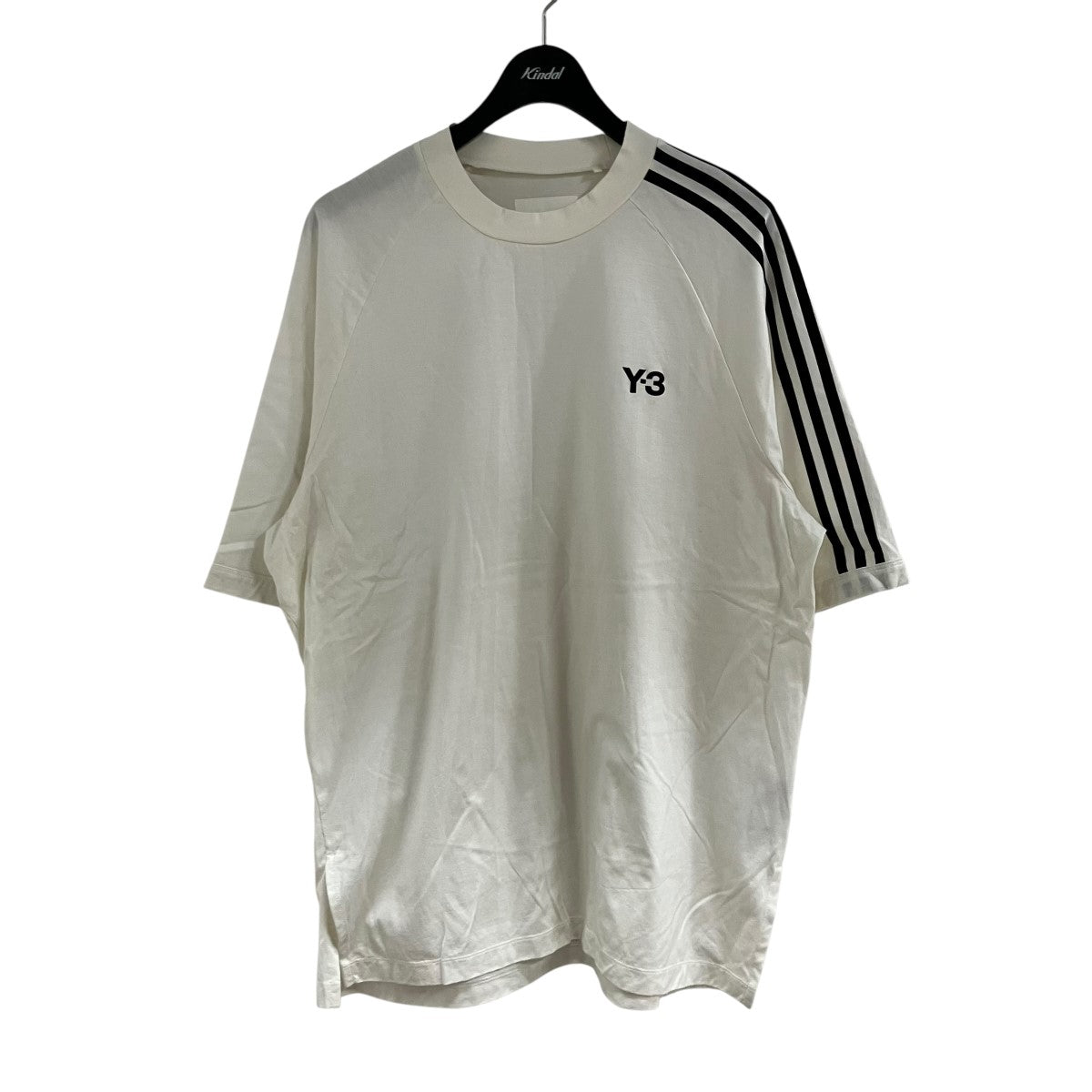Y-3 サイドライン半袖Tシャツ 古着・中古-1枚目のアイテム画像