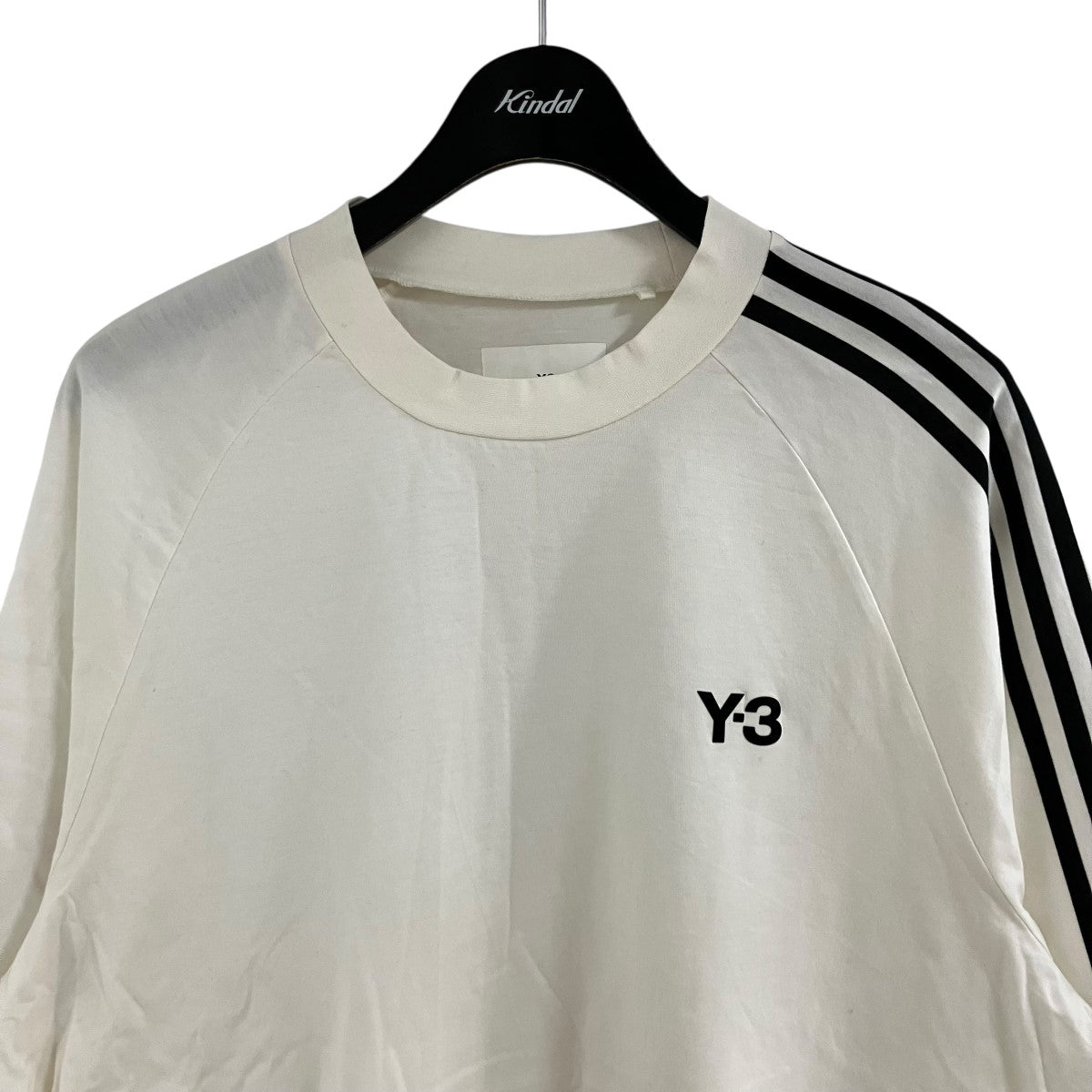 Y-3 サイドライン半袖Tシャツ 古着・中古-2枚目のアイテム画像
