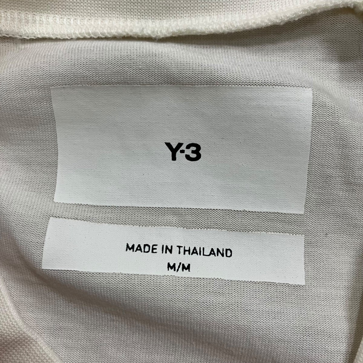 Y-3 サイドライン半袖Tシャツ 古着・中古-6枚目のアイテム画像