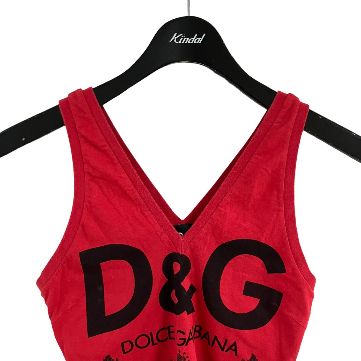 D＆G ロゴキャミソールトップ 古着・中古-2枚目のアイテム画像