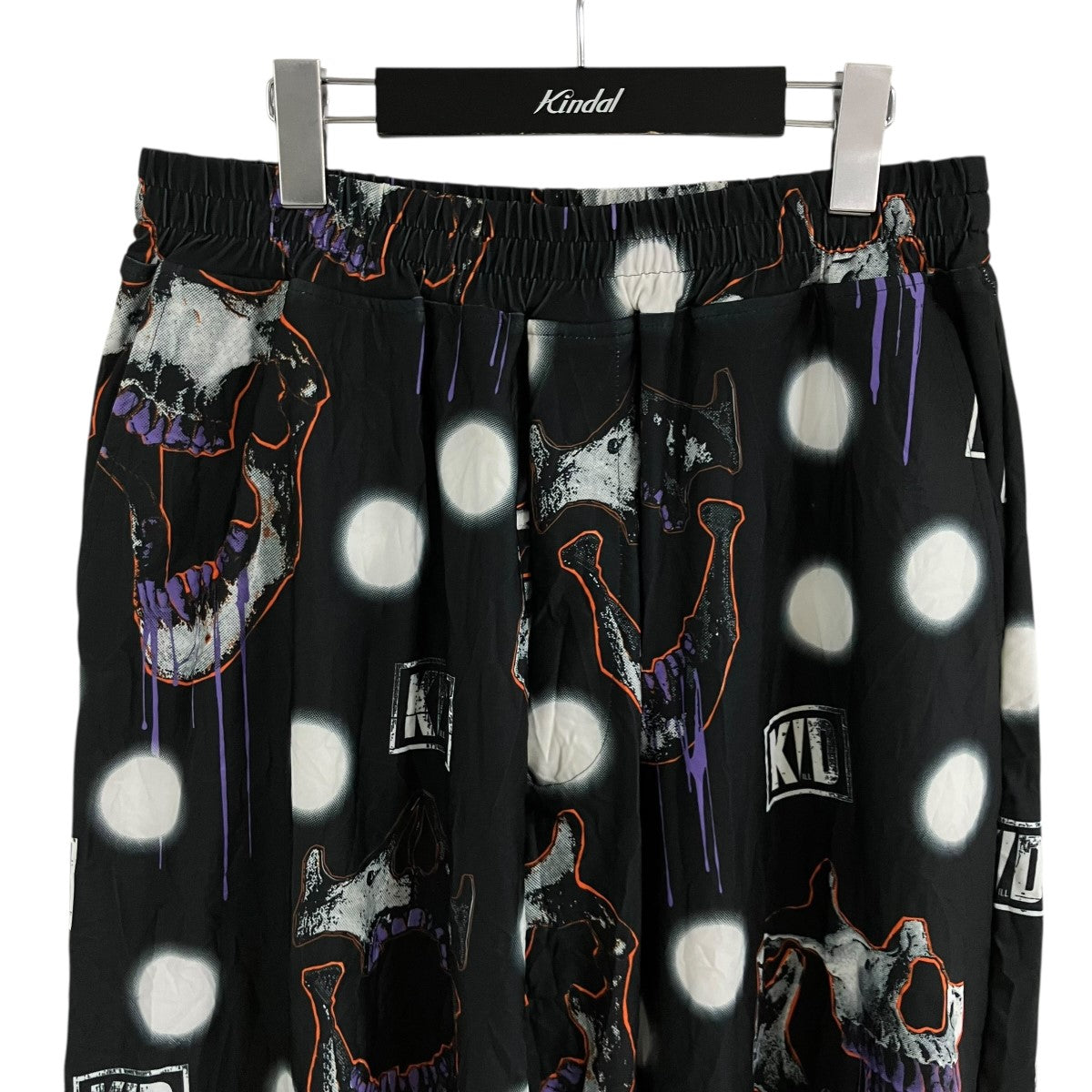 KIDILL 総柄イージーパンツ 古着・中古-2枚目のアイテム画像