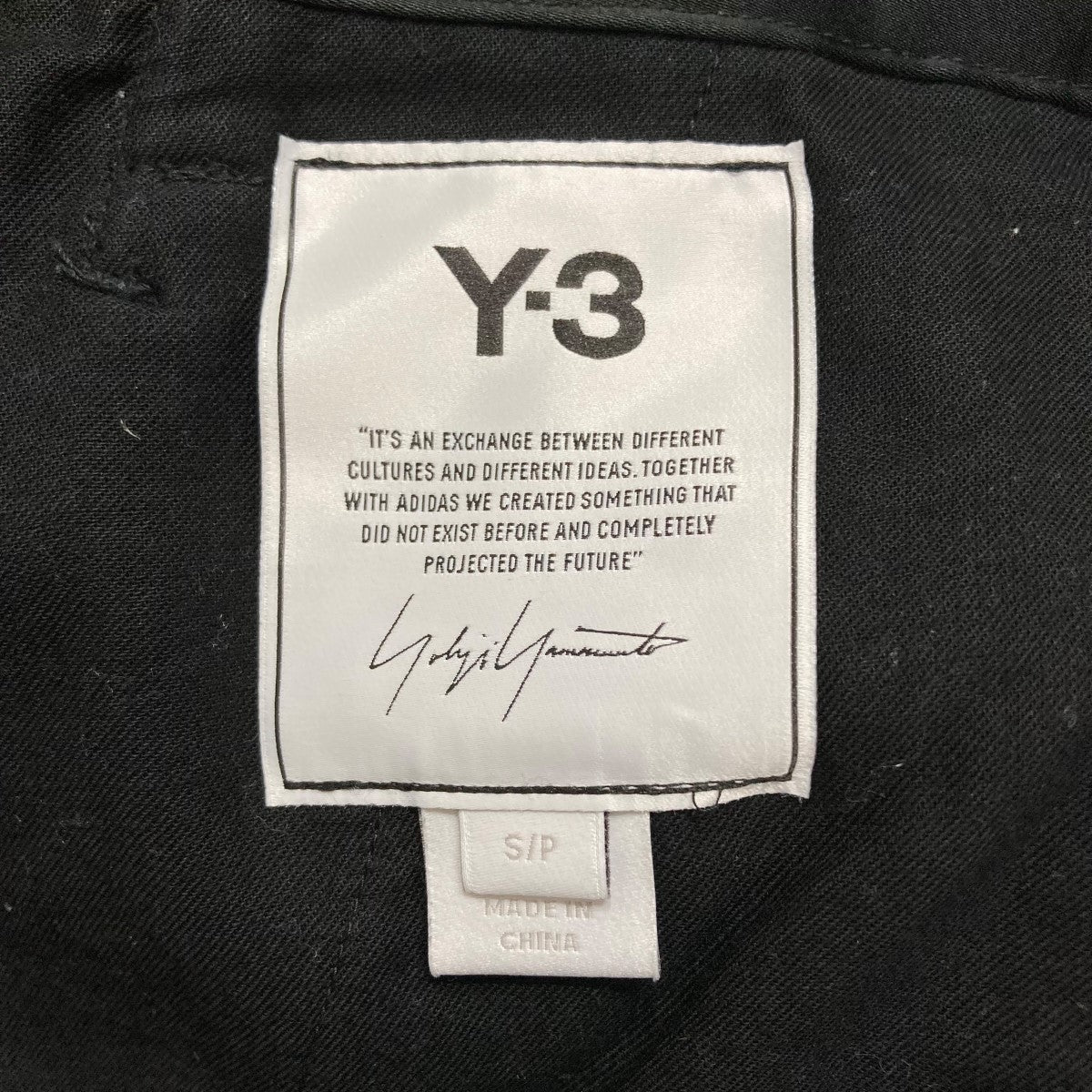 Y-3(ワイスリー) カーゴパンツ A2E001 ブラック サイズ S｜【公式