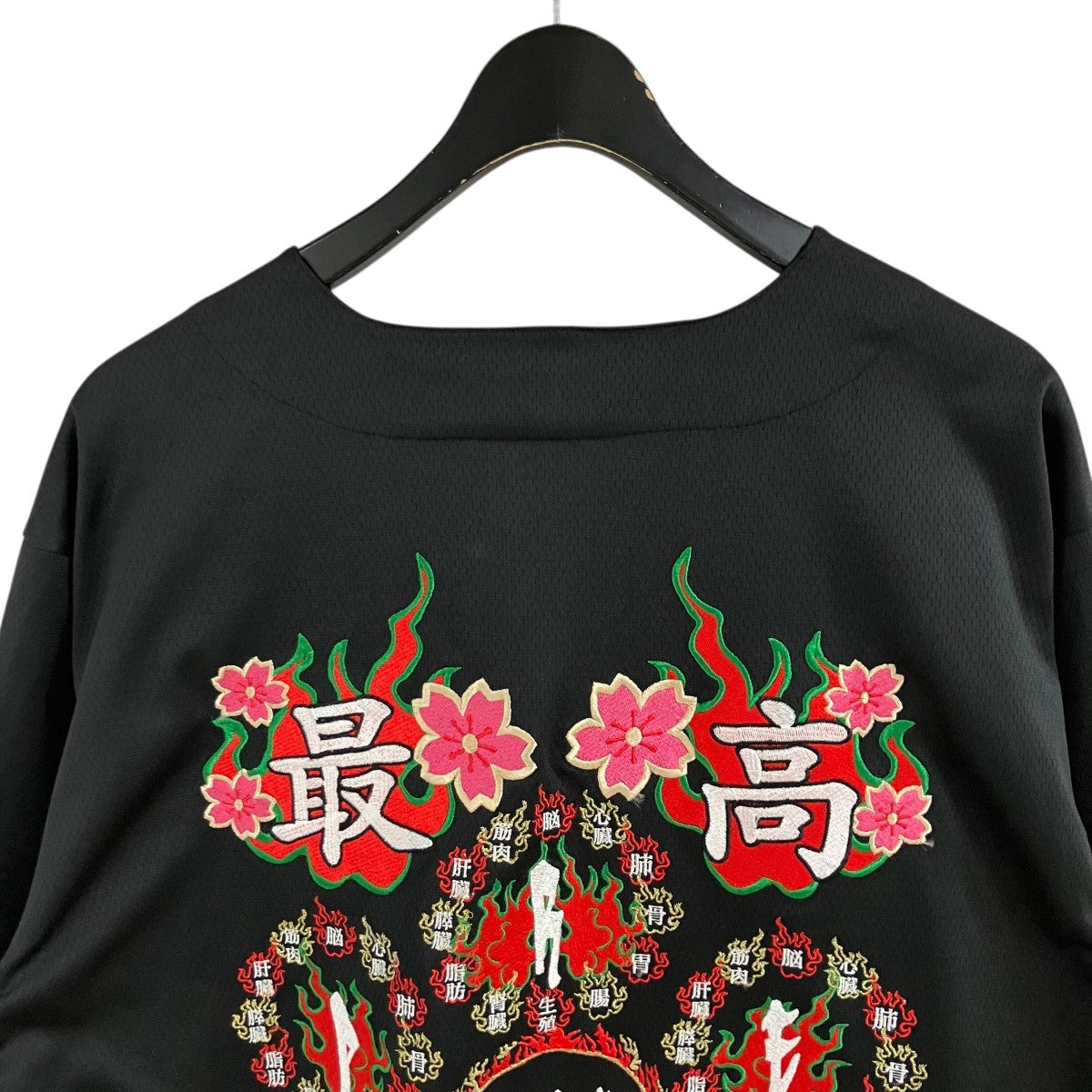 Supreme 刺繍ベースボールシャツ 古着・中古-4枚目のアイテム画像