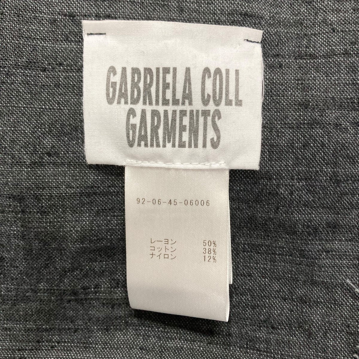 gabriela coll garments(ガブリエラ コール ガーメンツ) ベルベット