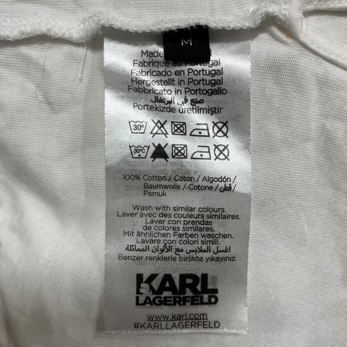 KARL LAGERFELD 半袖Tシャツ 古着・中古-6枚目のアイテム画像