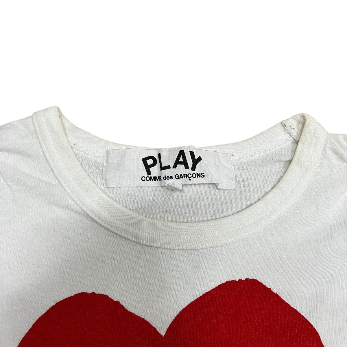 COMME des GARCONS(コムデギャルソン) 半袖Tシャツ AZ-T086 ホワイト