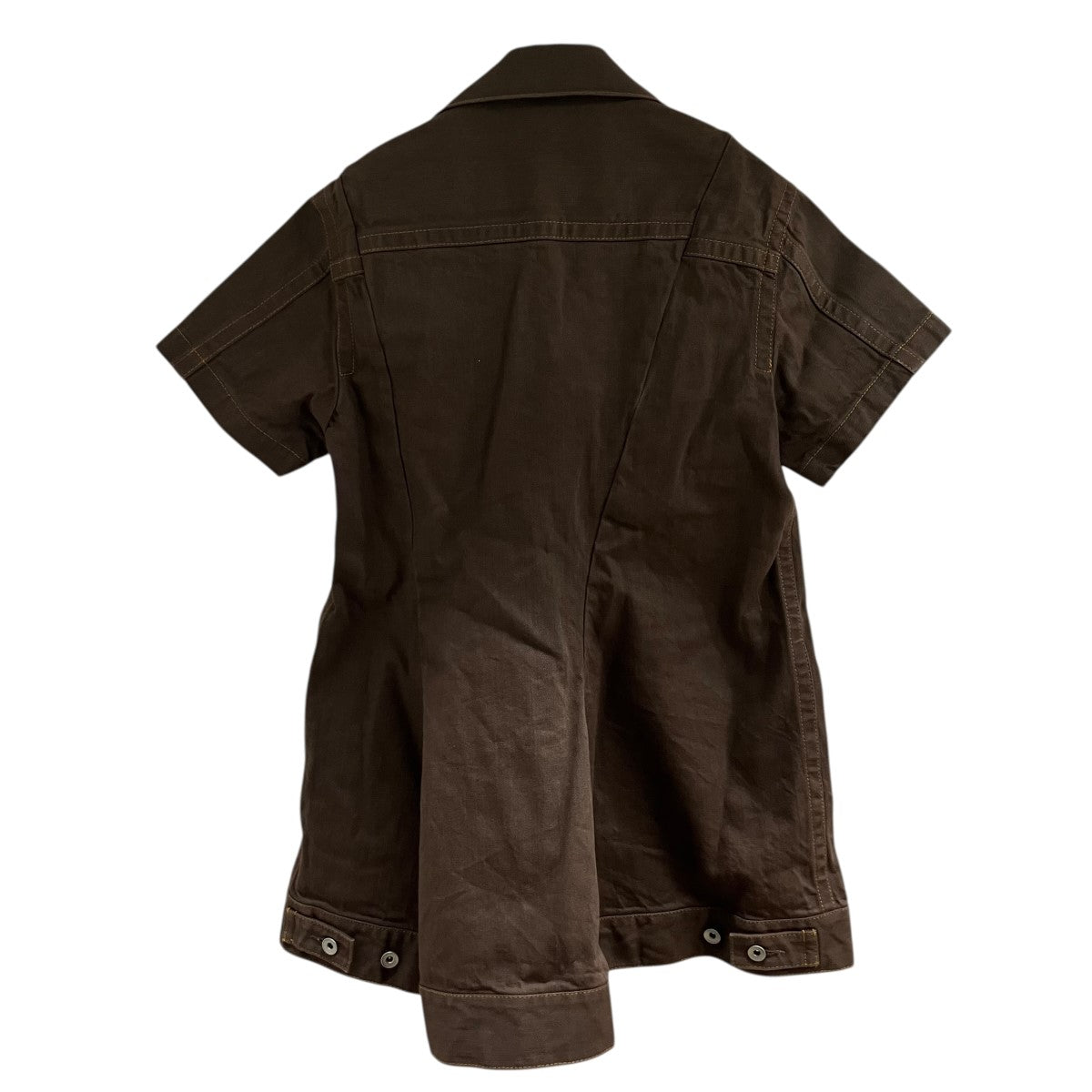 sacai デニムドレス 古着・中古-3枚目のアイテム画像