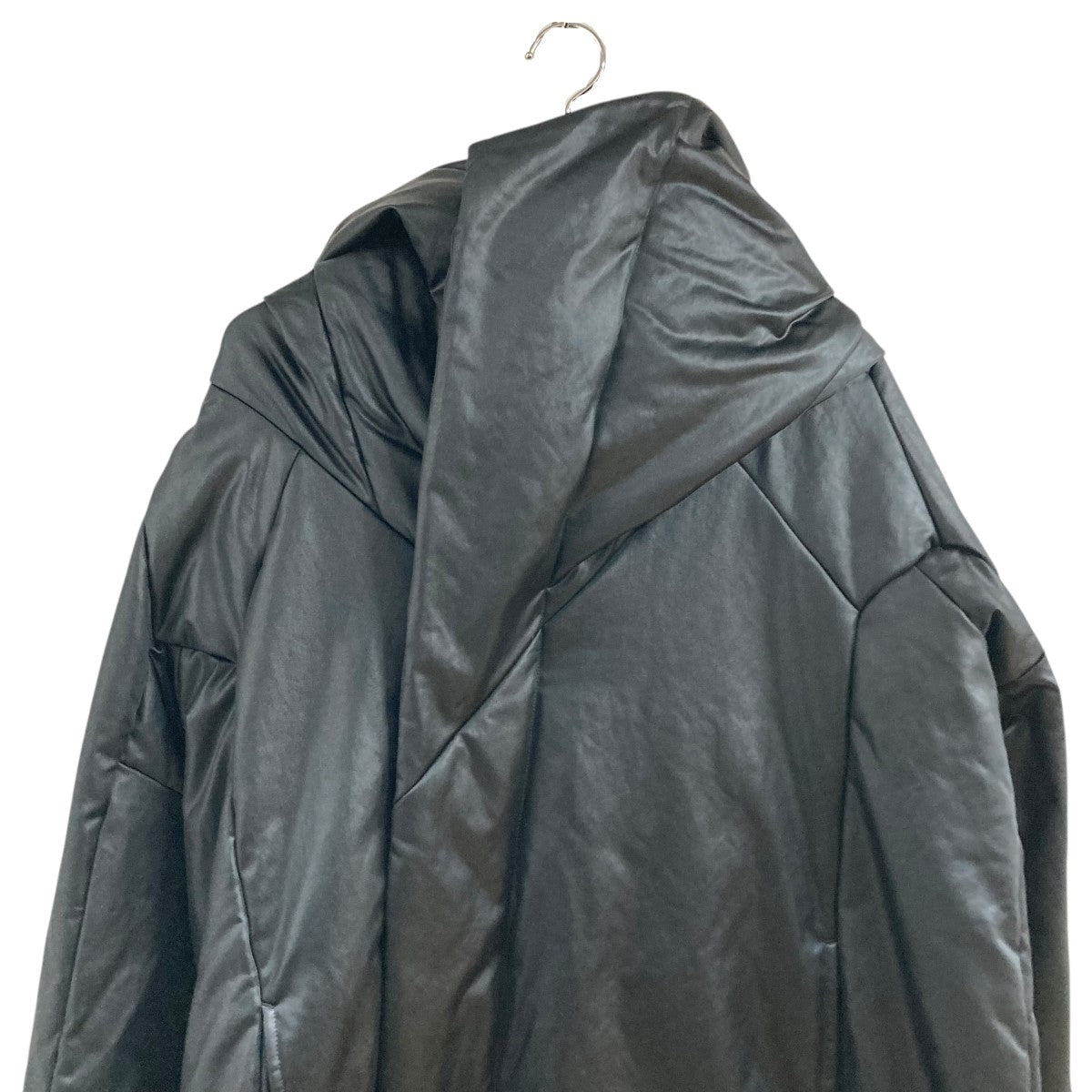 JULIUS(ユリウス) 24AW rift; ロングベルグコート 87700M4 ブラック