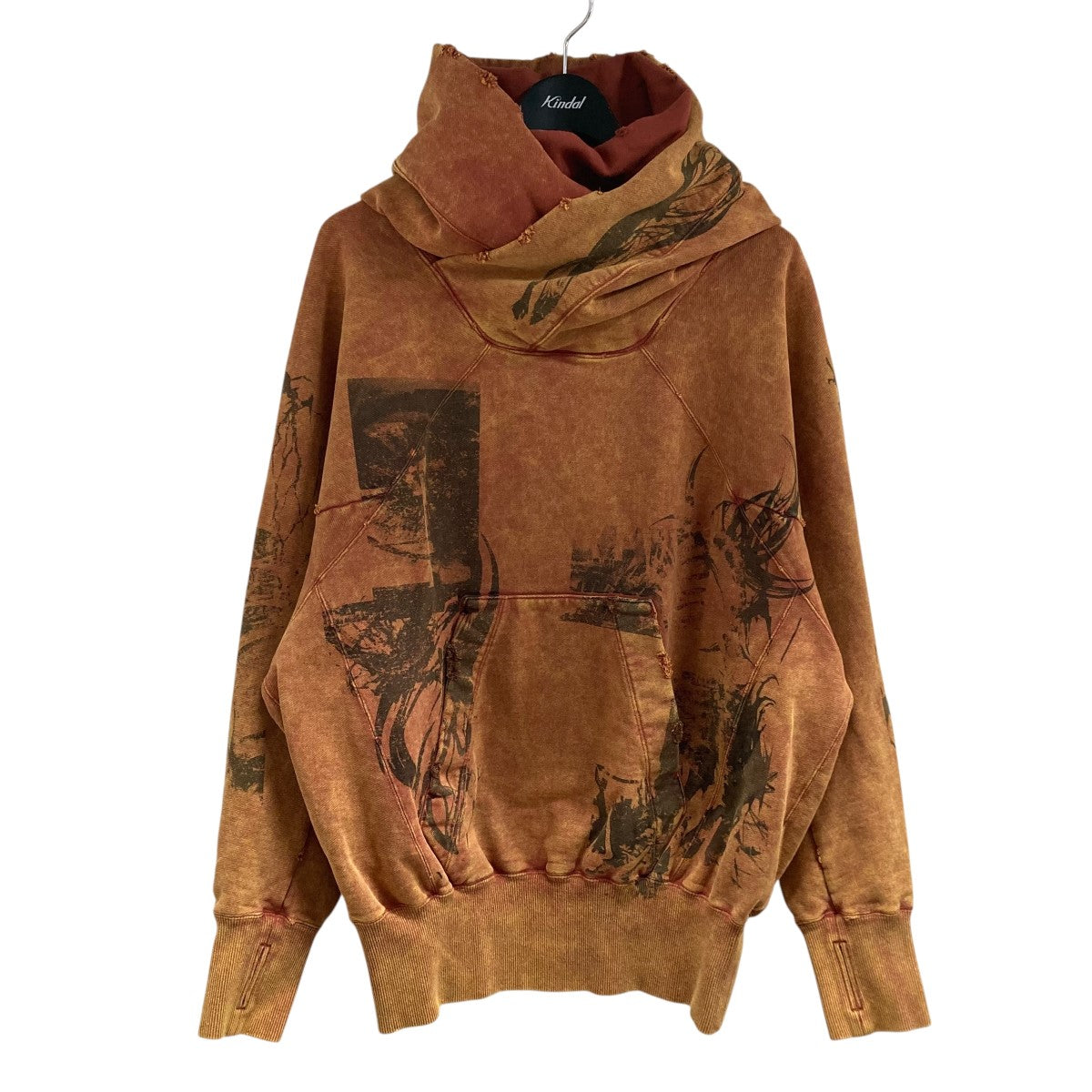JULIUS(ユリウス) LONG ZIP HOODIEロングジップフーディー